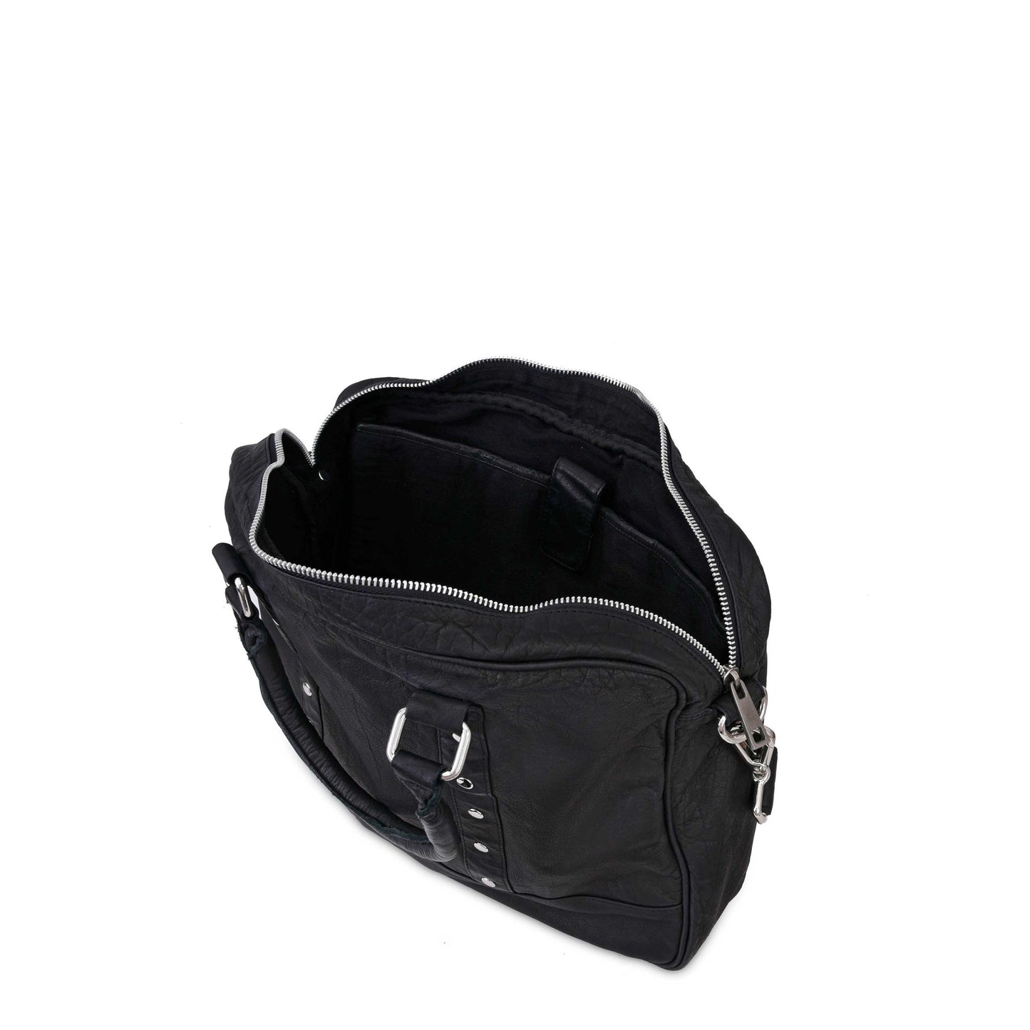 Núnoo Naomi Washed Black Business bags Black