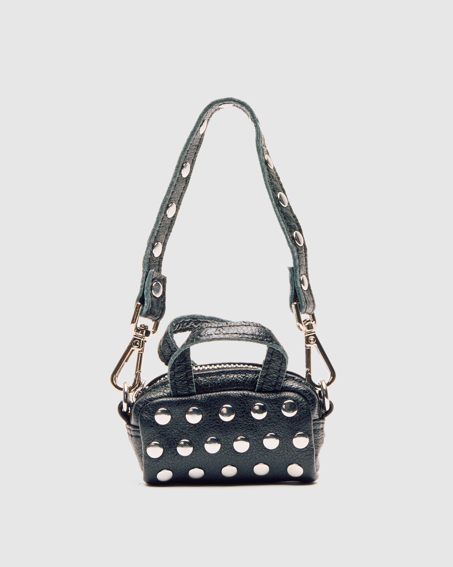 Núnoo Nugget Rivet Mountain Black Small bag Black