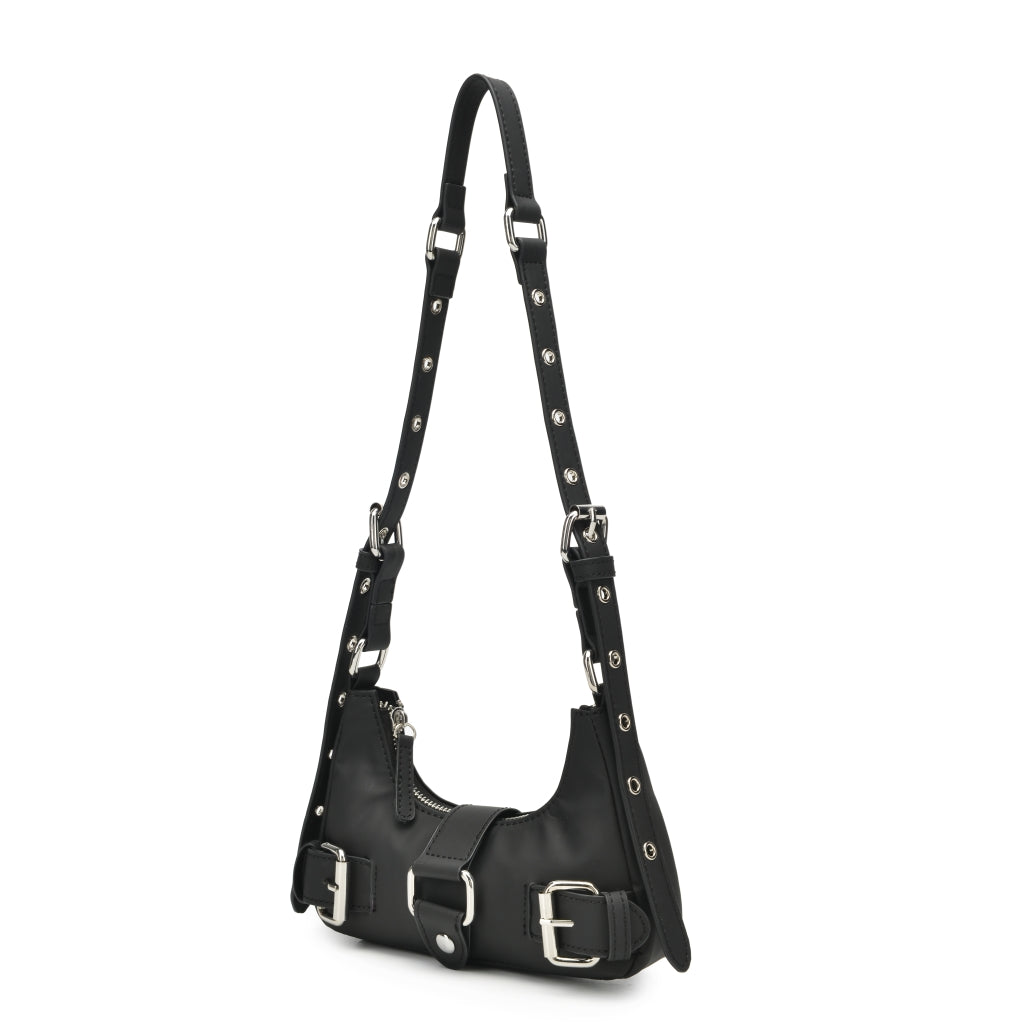 Núnoo Palma Bamboo Black Small bag Black