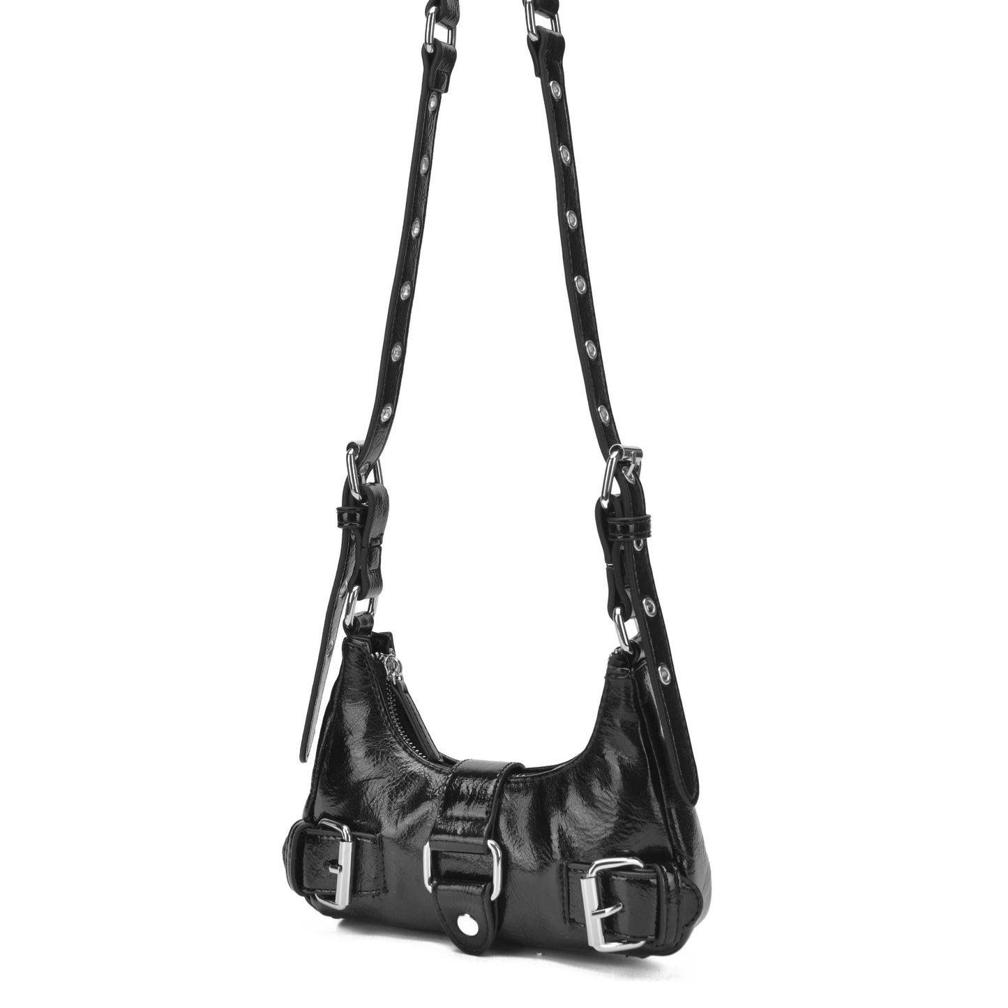 Núnoo Palma Recycled Cool Black Small bag Black