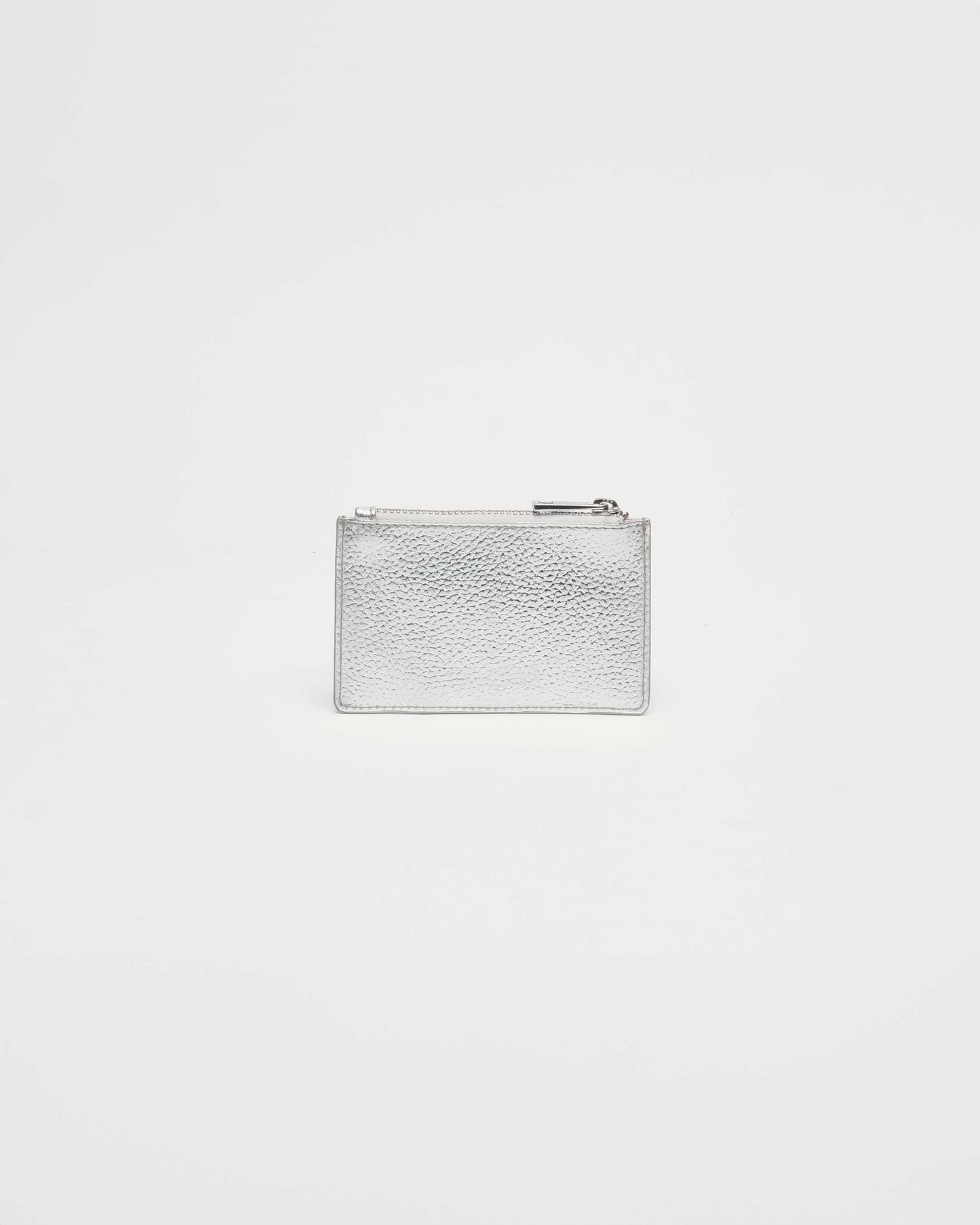 Núnoo Pixie Buckle Metallic Silver Wallet Silver