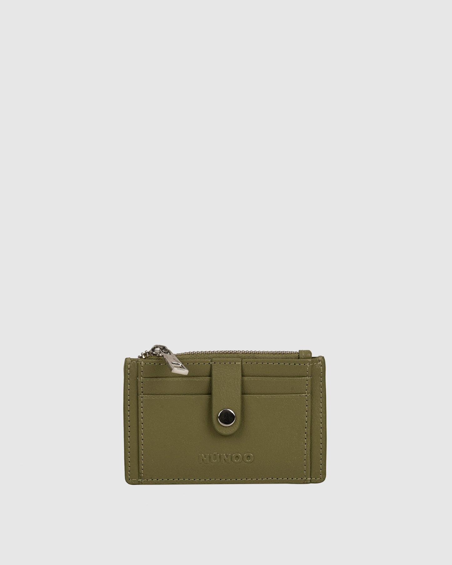 Núnoo Pixie Buckle Mountain Dark Olive Wallet Dark Olive