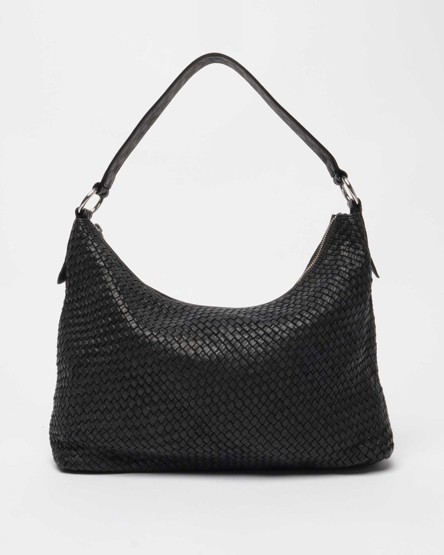 Núnoo Rio Braided Washed Black Large Black