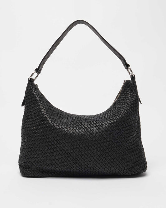 Núnoo Rio Braided Washed Black Large Black