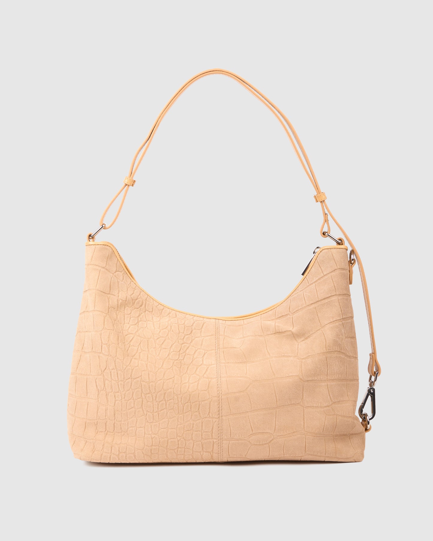 Núnoo Rio Scale Suede Cream Large Cream