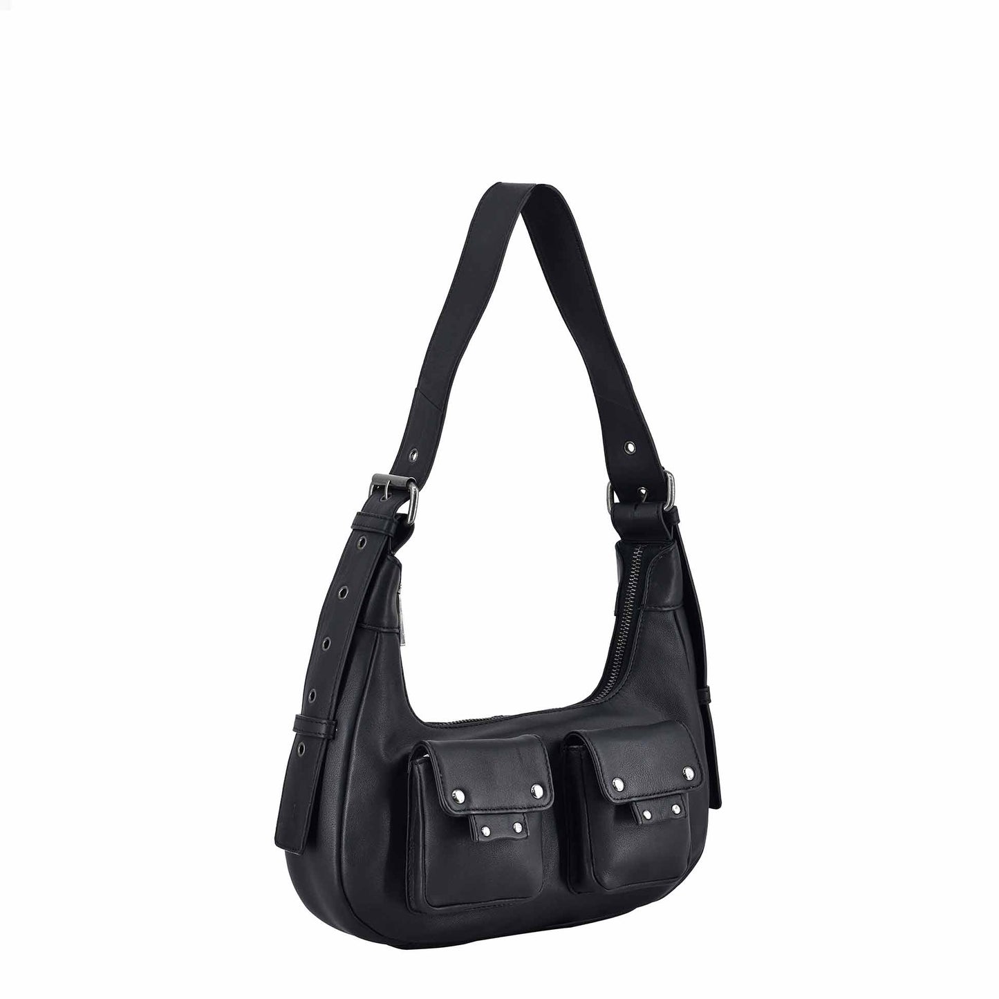 Núnoo Sally Small Cozy Black Shoulder bags Black