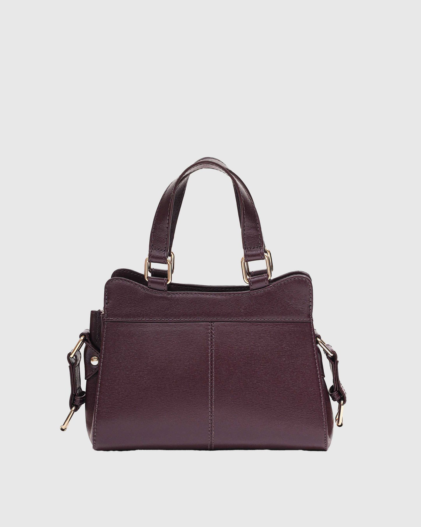 Núnoo Small Cher Bag Florence Bordeaux w. Gold Medium Bordeaux