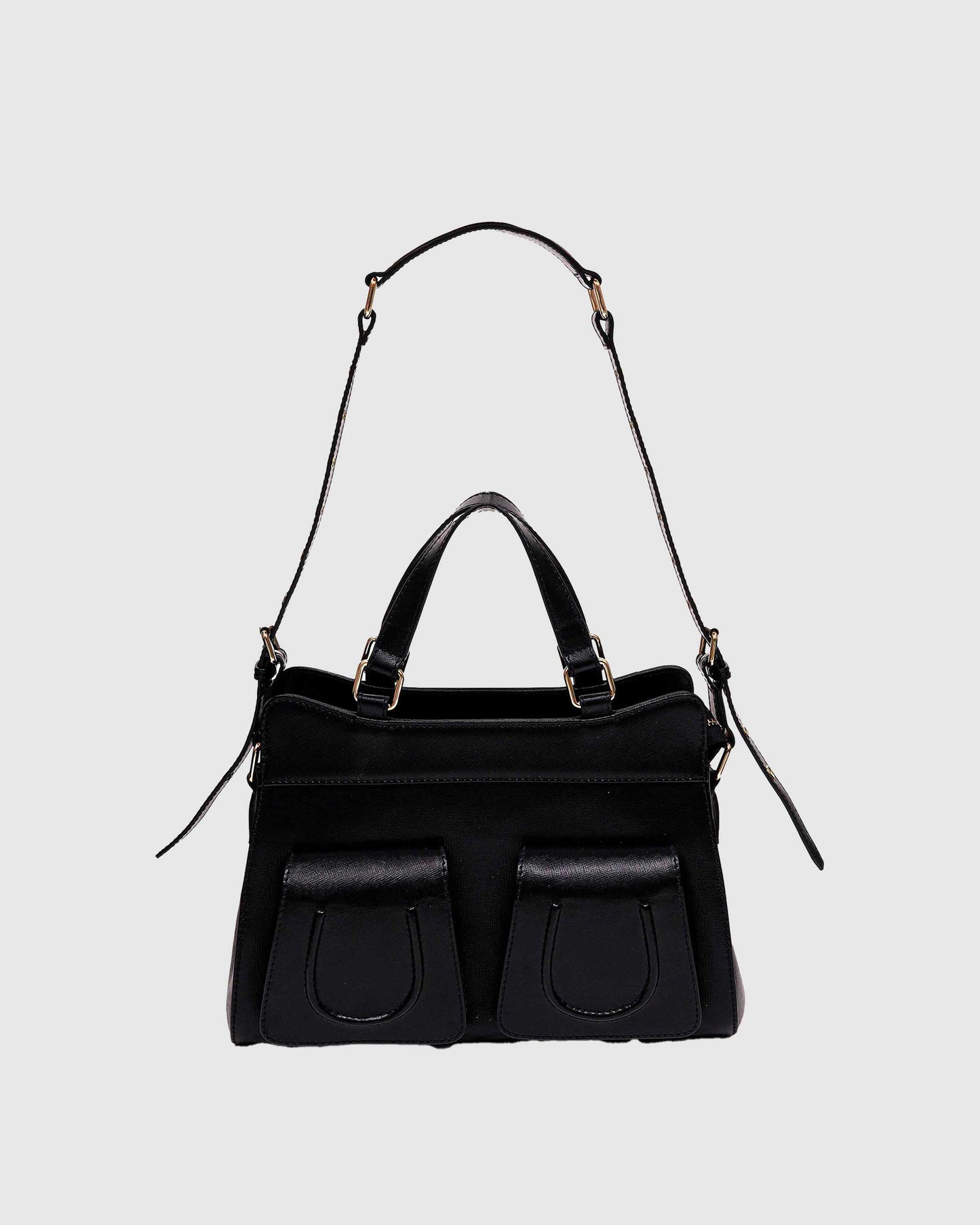 Núnoo Small Cher Florence Black w. Gold Medium Black