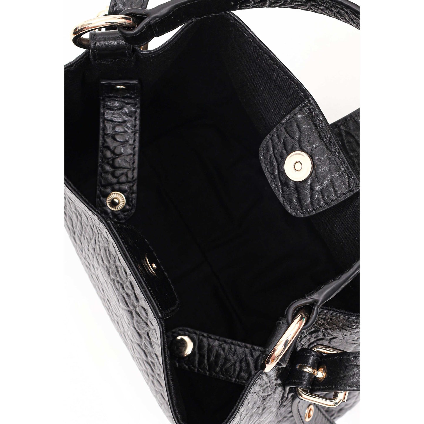 Núnoo Small Chiara New Zealand Black w. Gold Medium Black