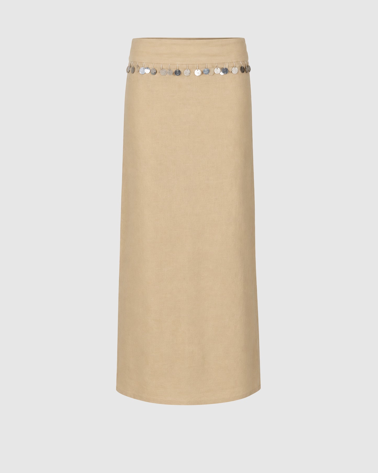 Núnoo Solène Maxi Skirt - Berg Larsen x Núnoo Berg Larsen Beige