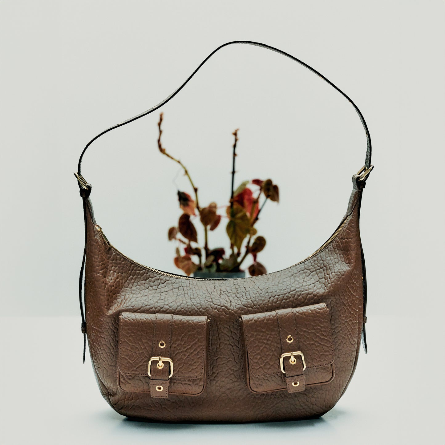 Núnoo Stella Pocket New Zealand Brown w. Gold Maxi Brown