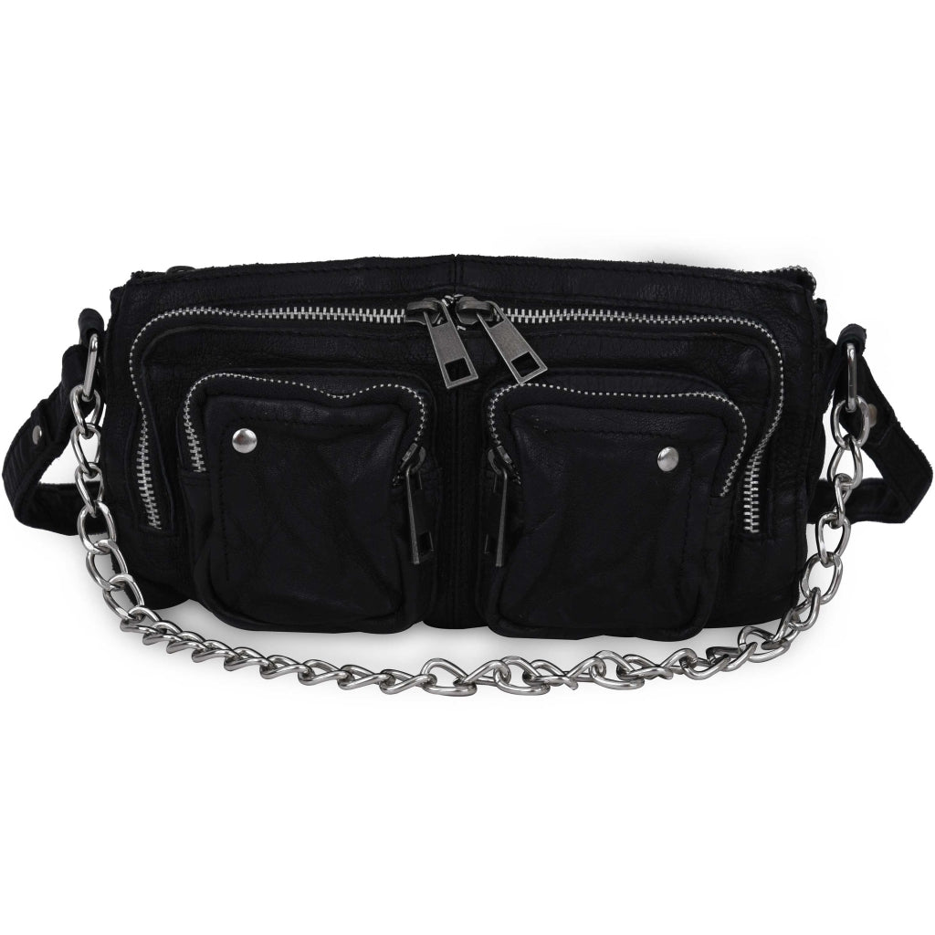 Núnoo Stine chain washed black Crossbody