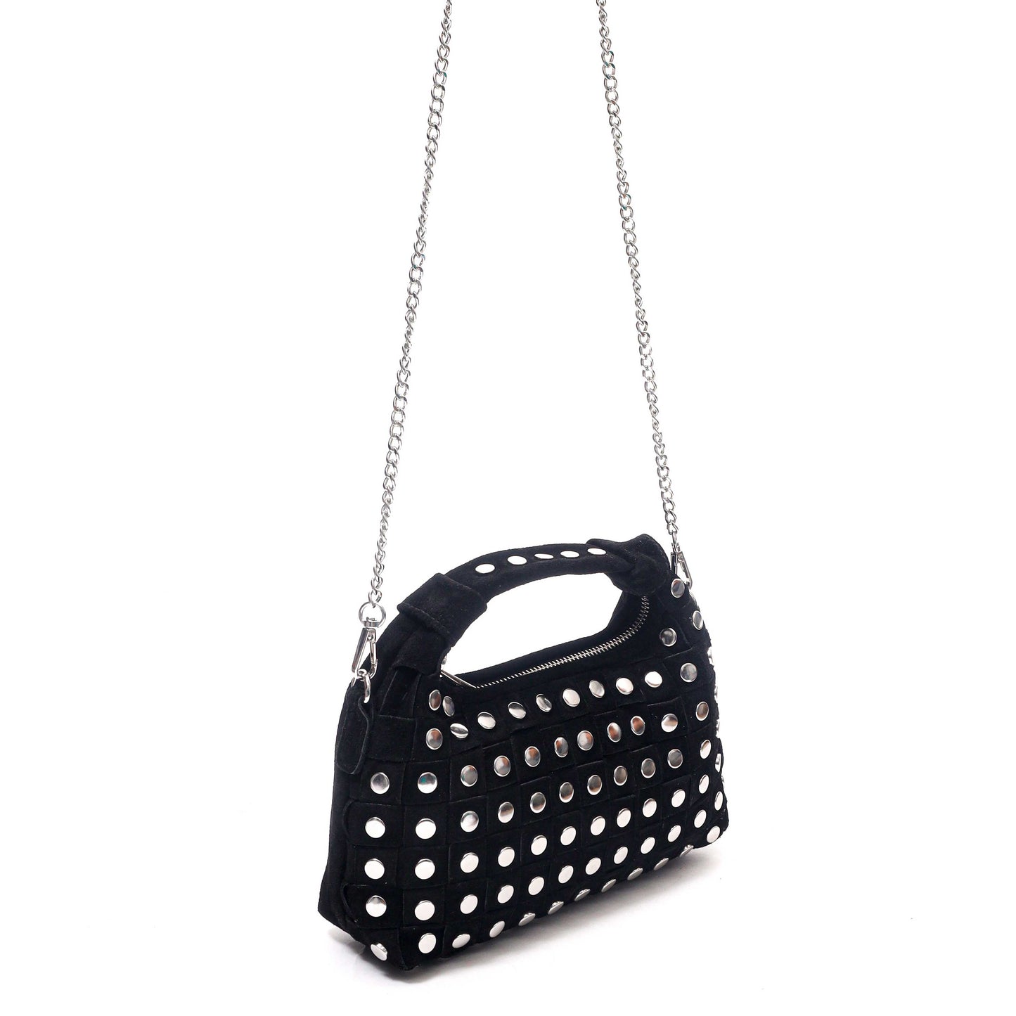 Núnoo Vega Suede Black Small bag Black