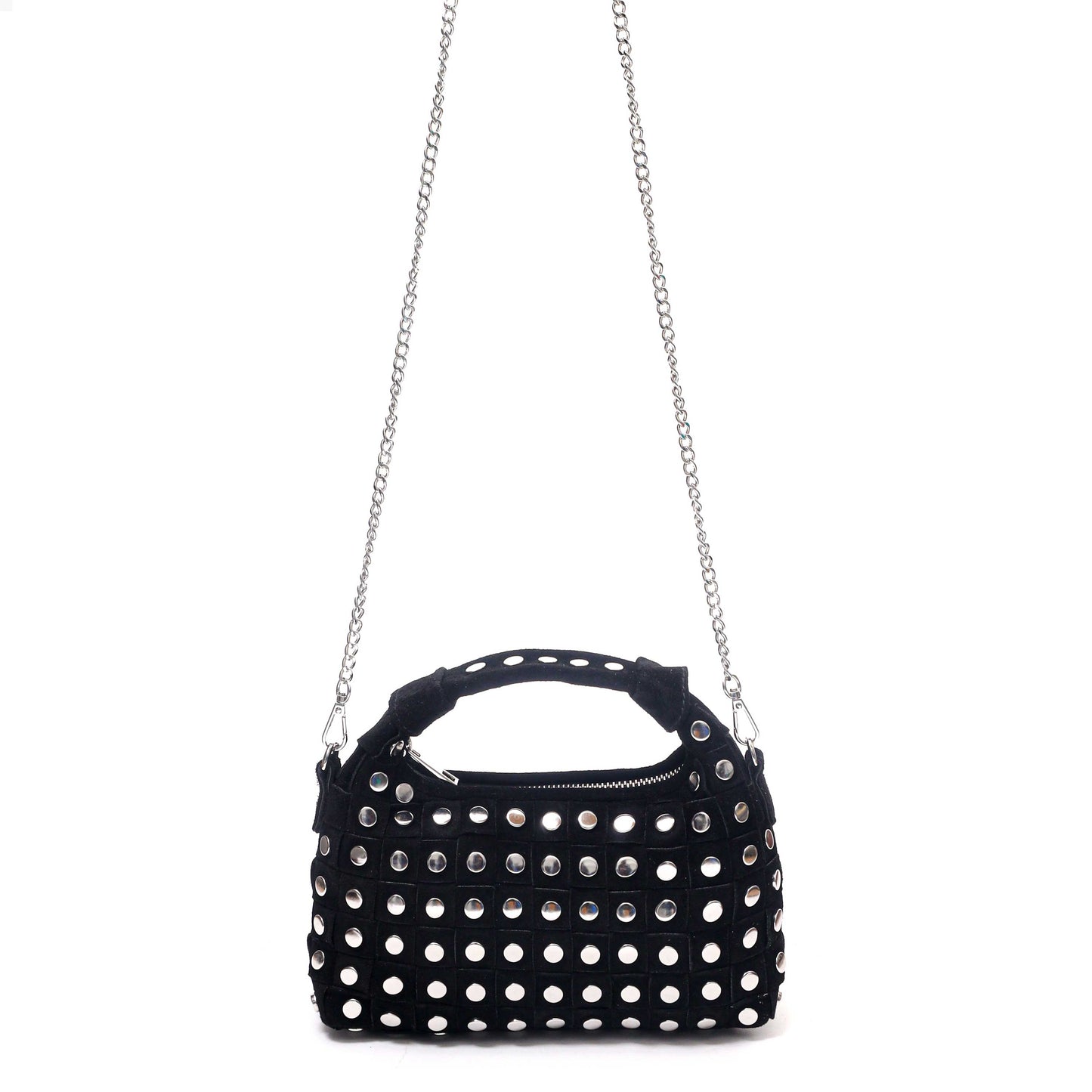 Núnoo Vega Suede Black Small bag Black