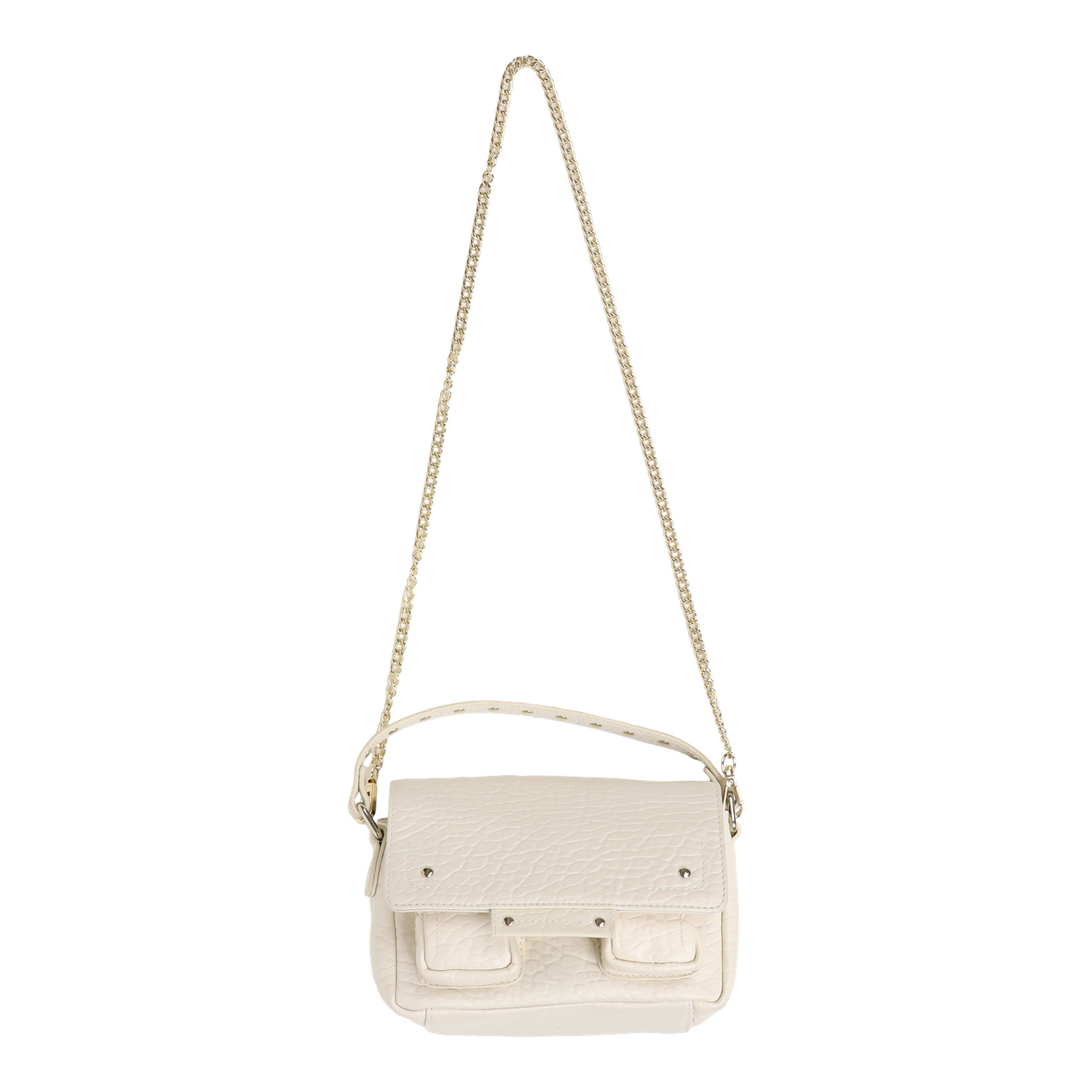 Preloved Small Honey new zealand beige w. gold