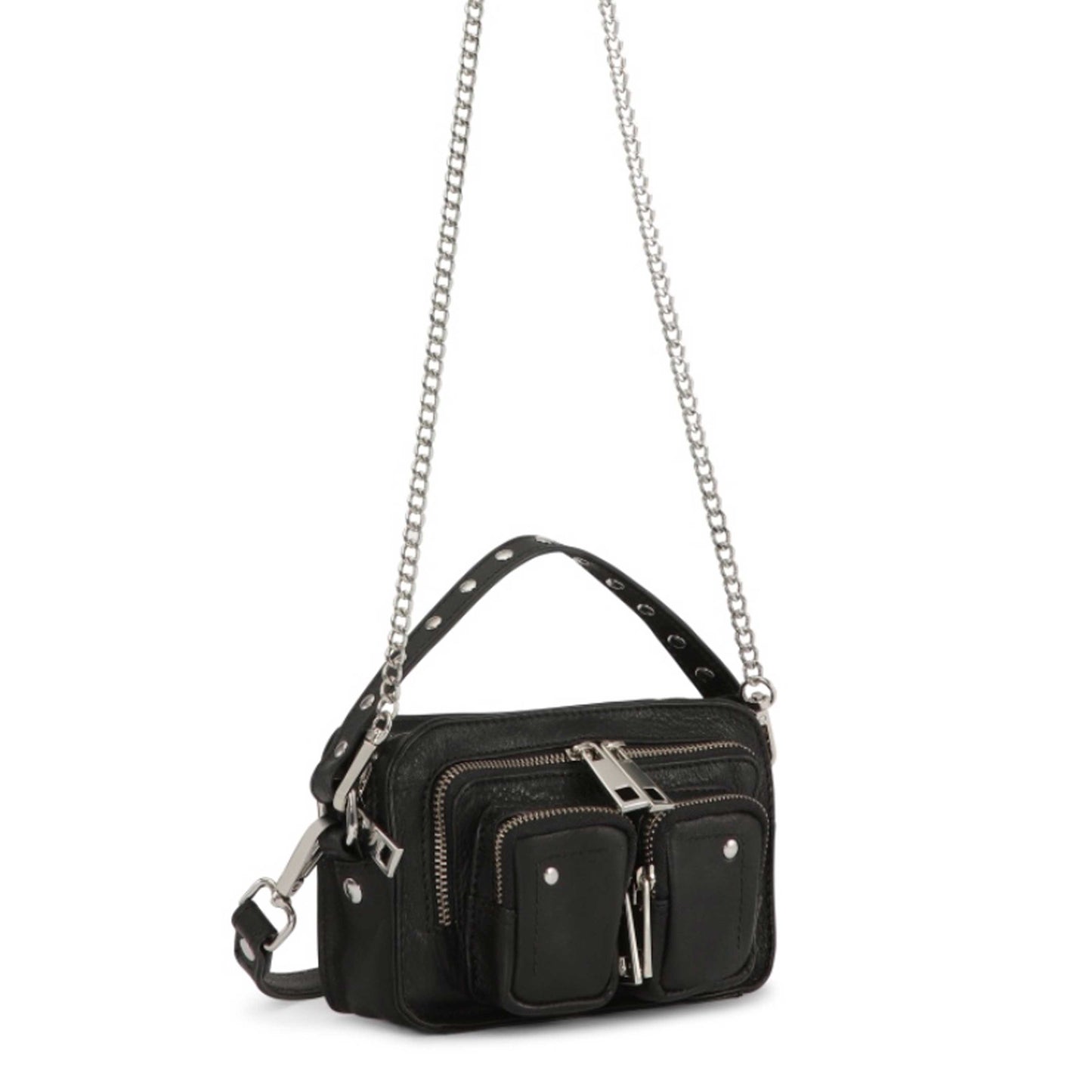 Núnoo Helena organic leather Black Small bag Black