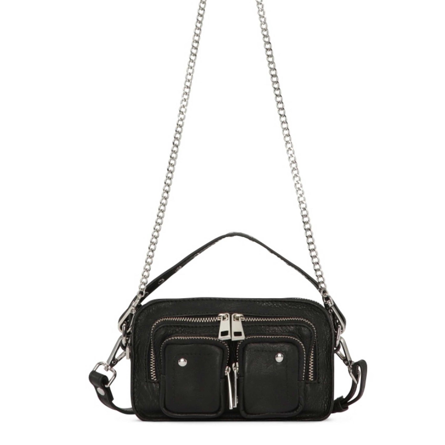 Núnoo Helena organic leather Black Small bag Black