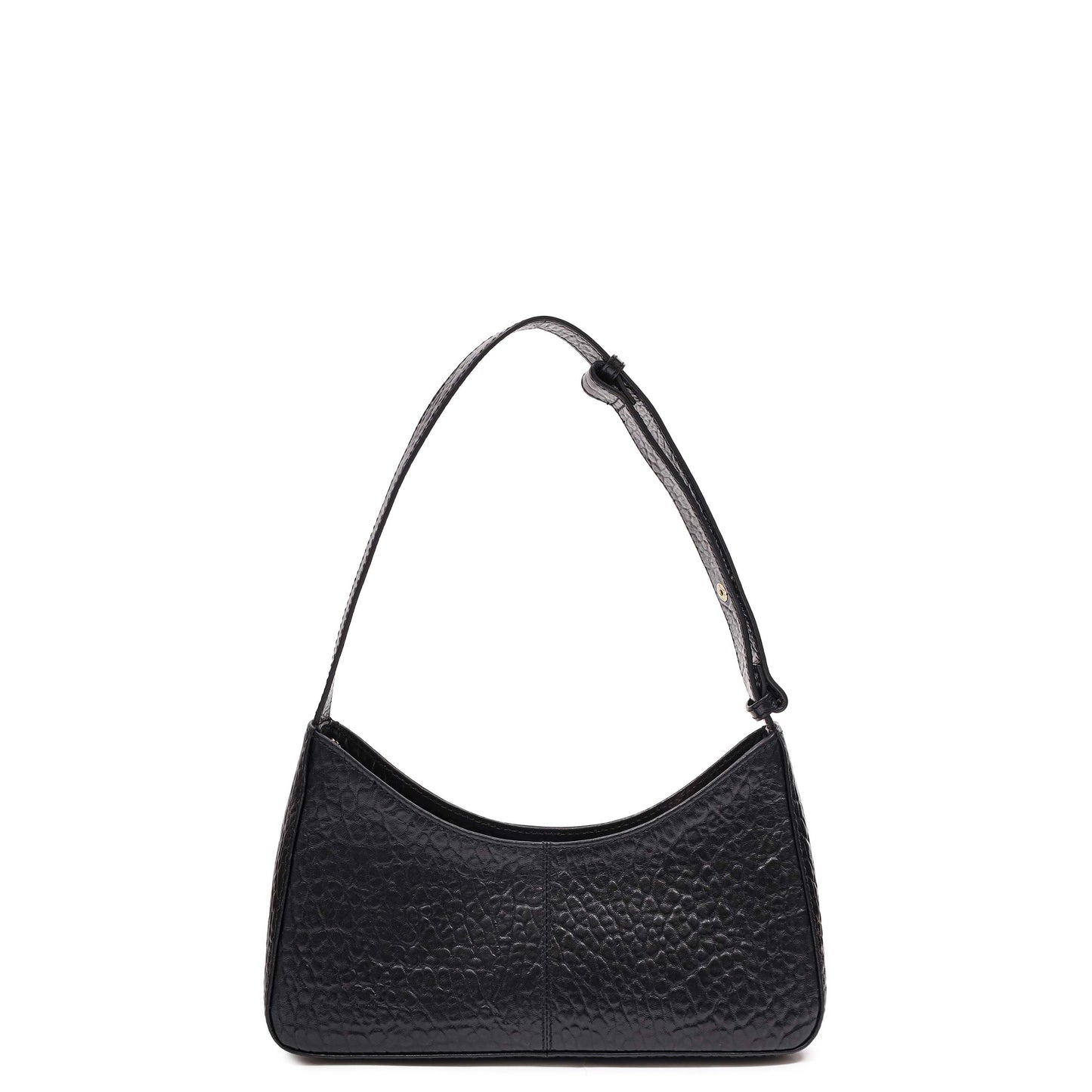 Núnoo Apollo 2 Eyelet New Zealand Black w. Gold Shoulder bags Black