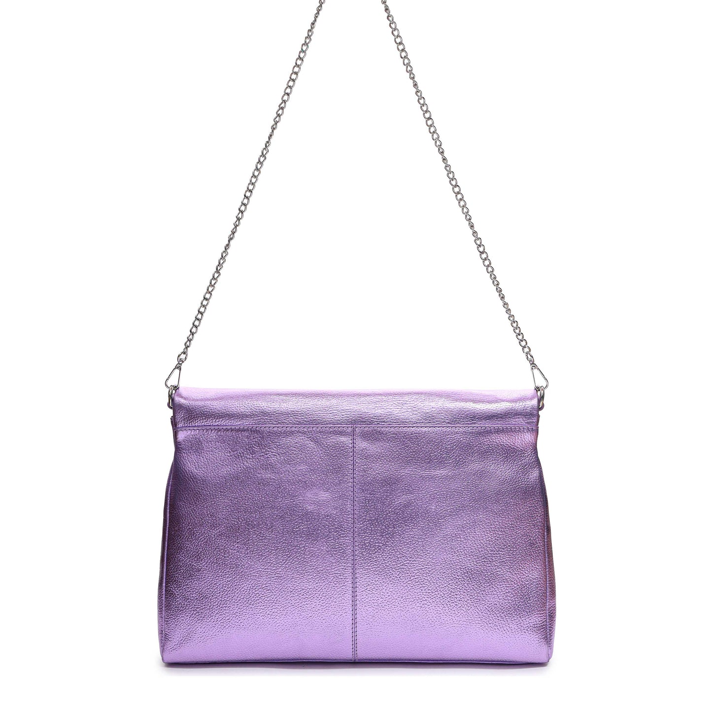 Núnoo Ariana Metallic Purple Shoulder bags Purple