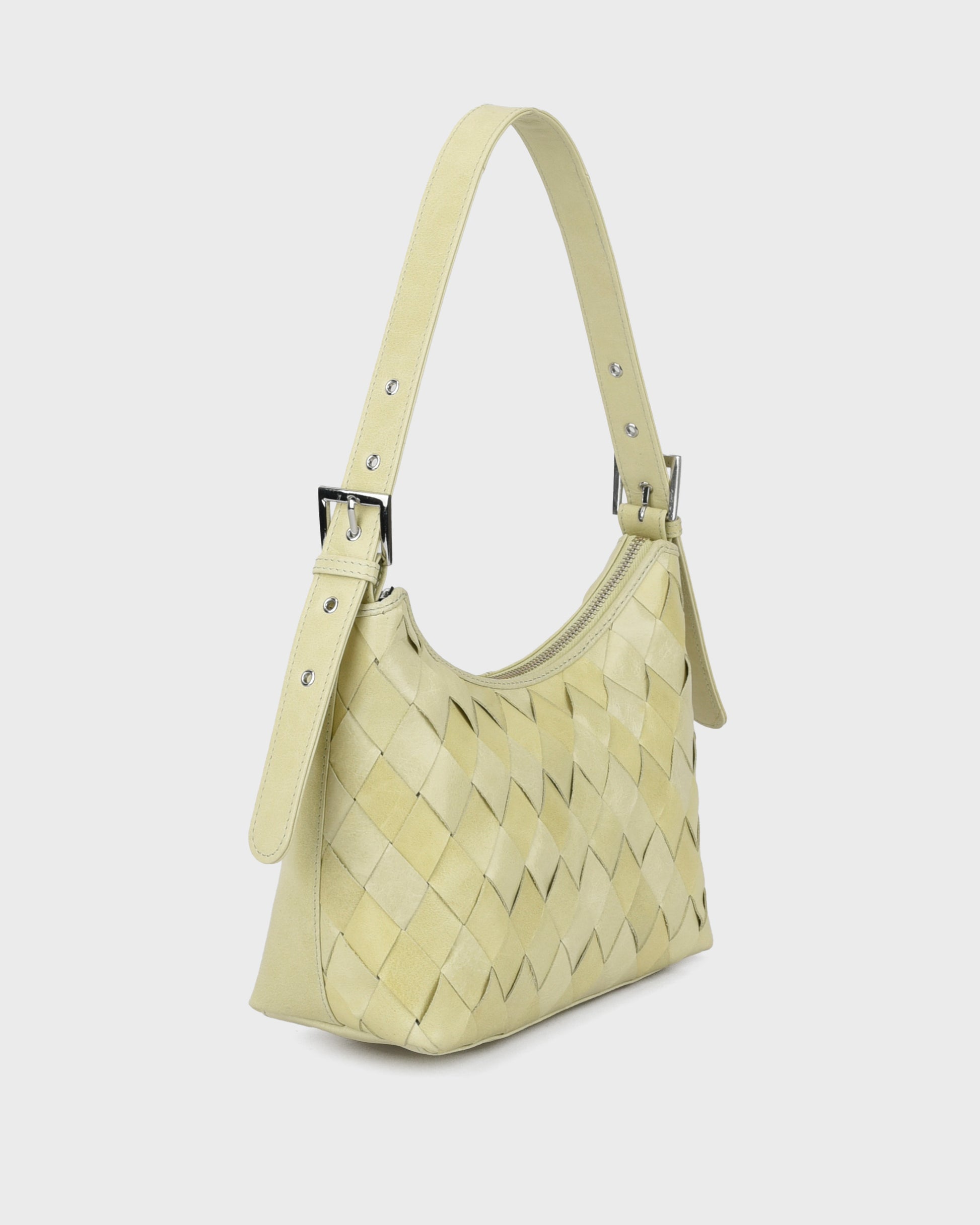 Núnoo Ava Braided Megah Mellow Green Medium Mellow Green