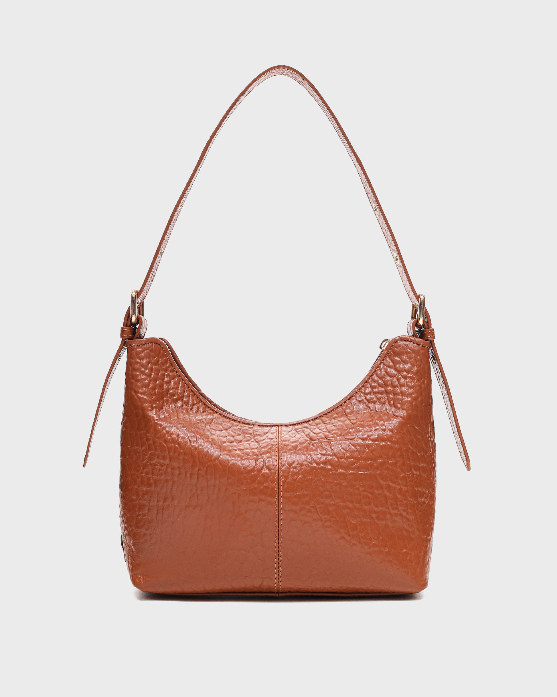 Núnoo Ava Braided New Zealand Brown w. Gold Medium Brown