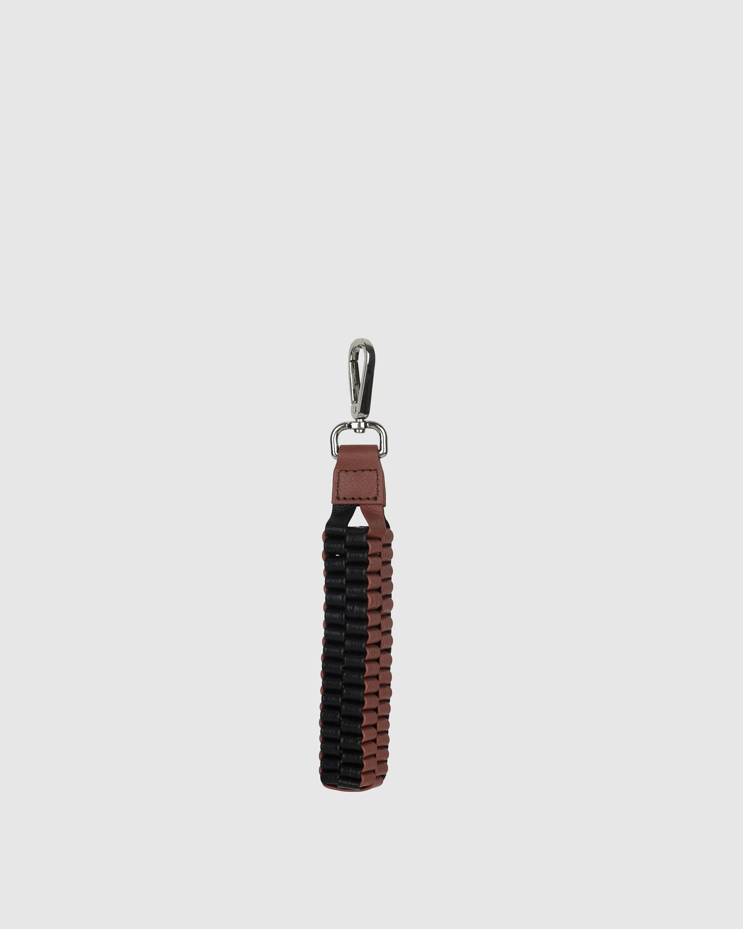 Núnoo Bagcharm Braided Black/Brown Accessories Black/Old Rose