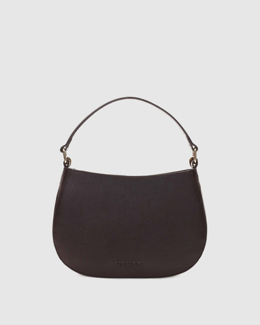 Núnoo Betty Florence Chocolate w. Gold Small bag Chocolate