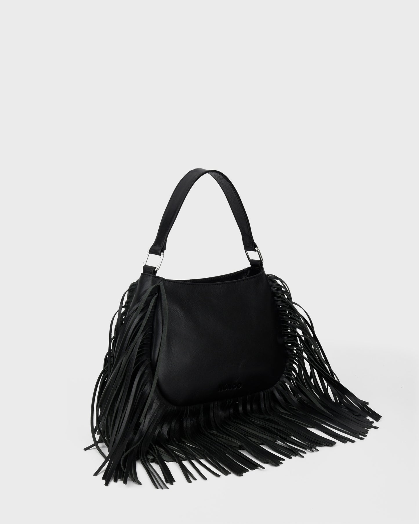 Núnoo Betty Fringe River Black Small bag Black
