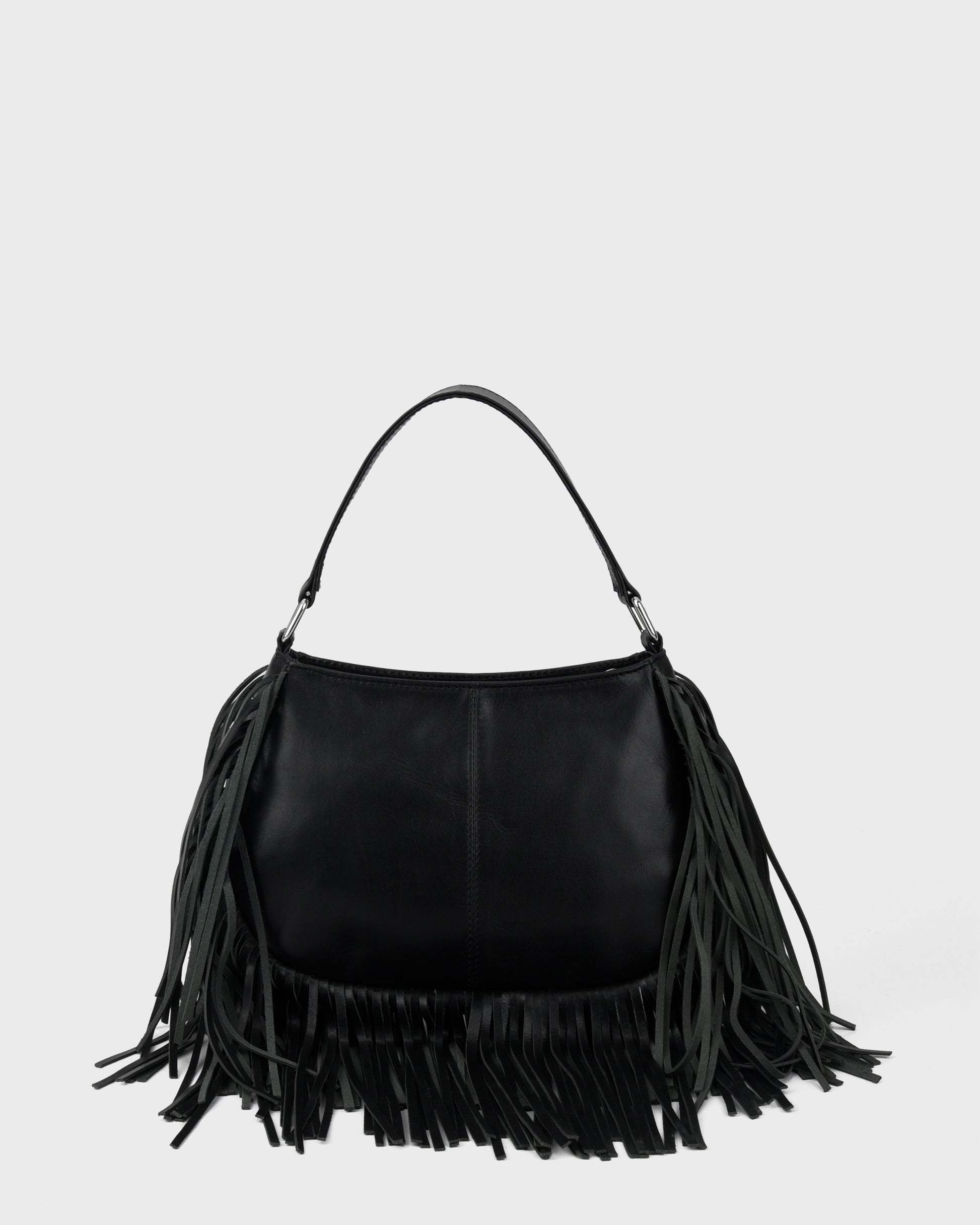 Núnoo Betty Fringe River Black Small bag Black
