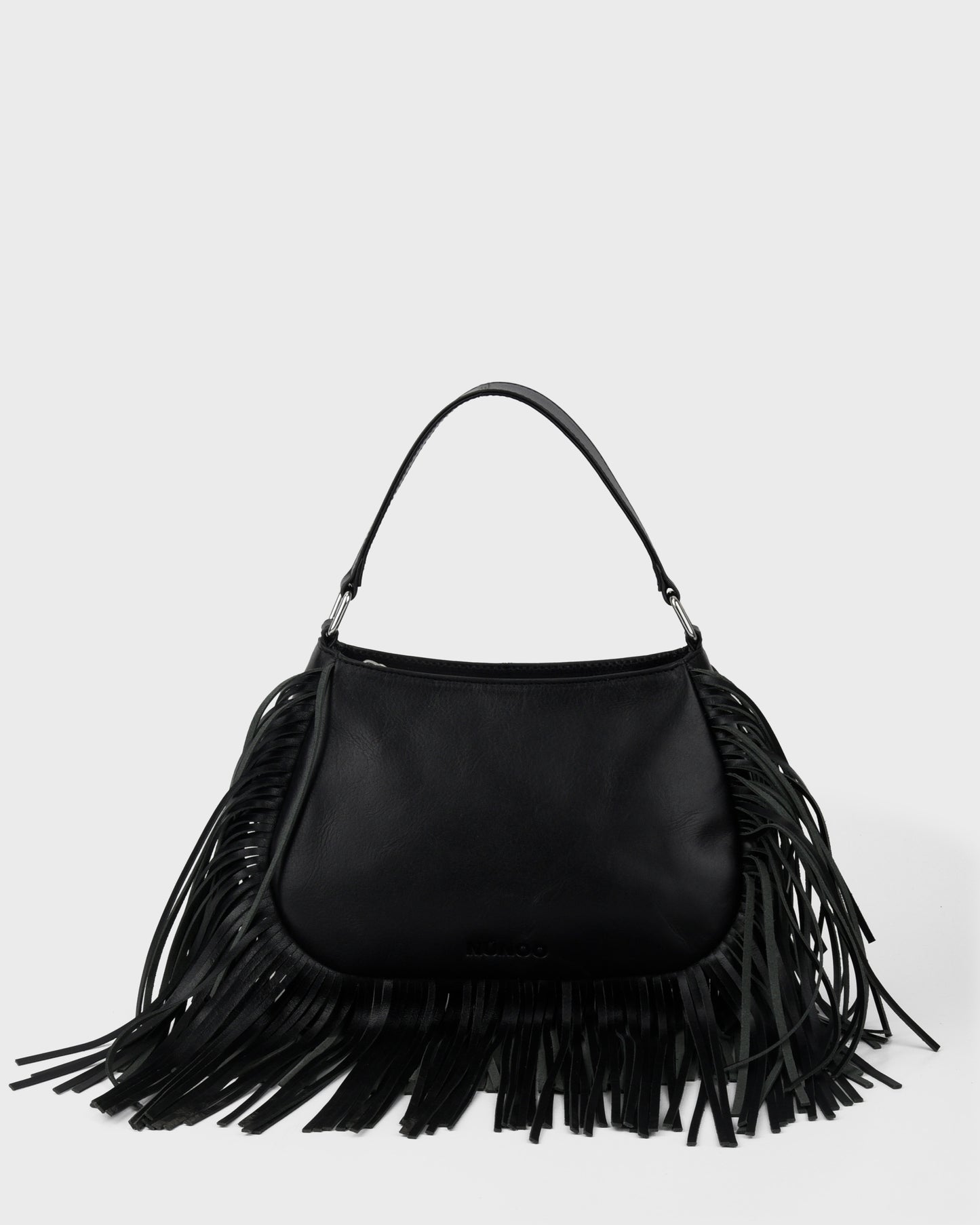 Núnoo Betty Fringe River Black Small bag Black