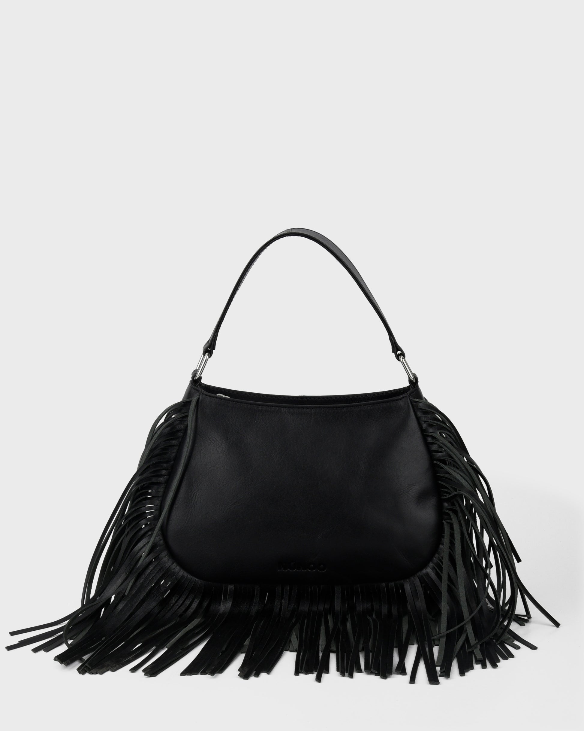 Núnoo Betty Fringe River Black Small bag Black