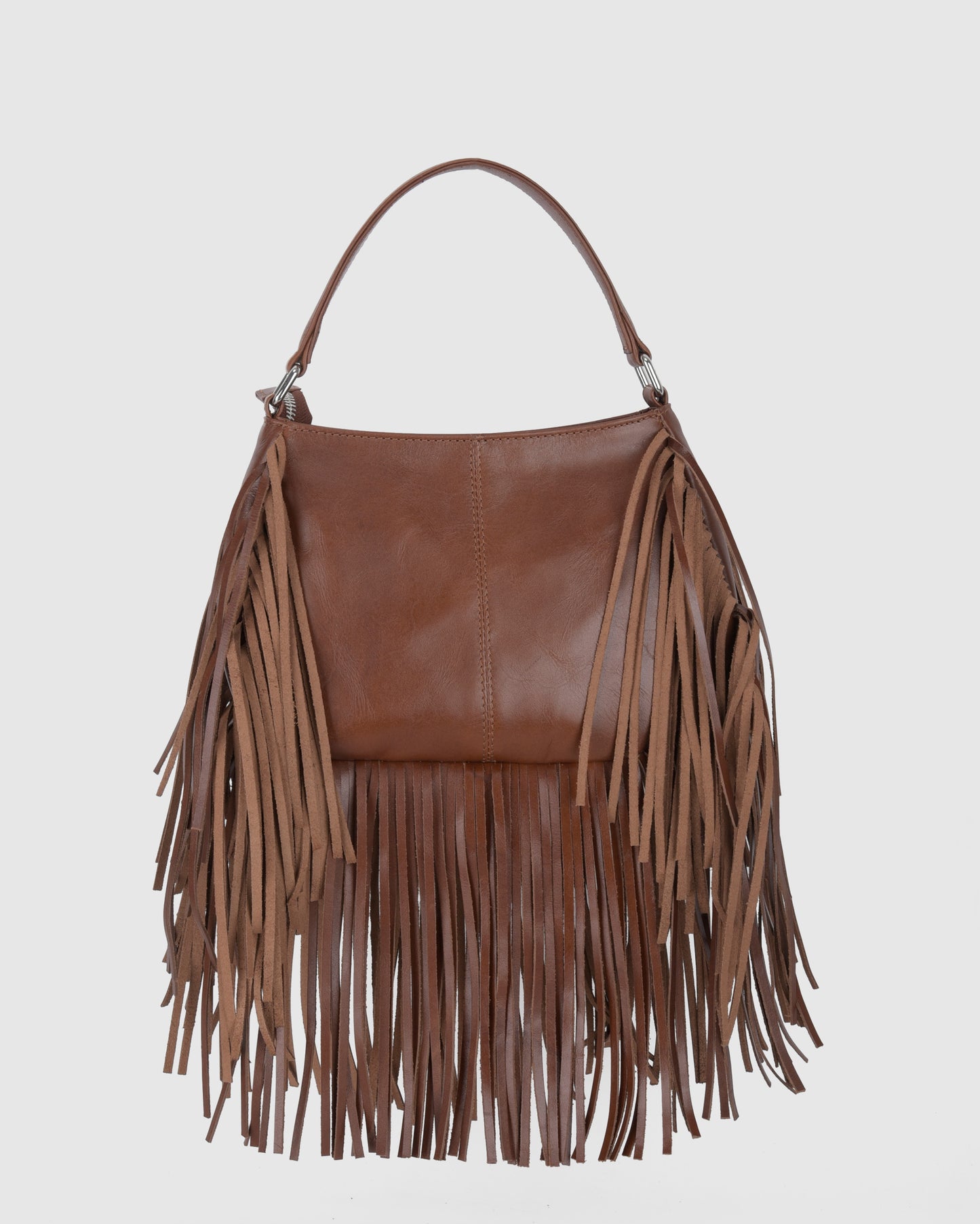 Núnoo Betty Fringe River Brown Small bag Brown