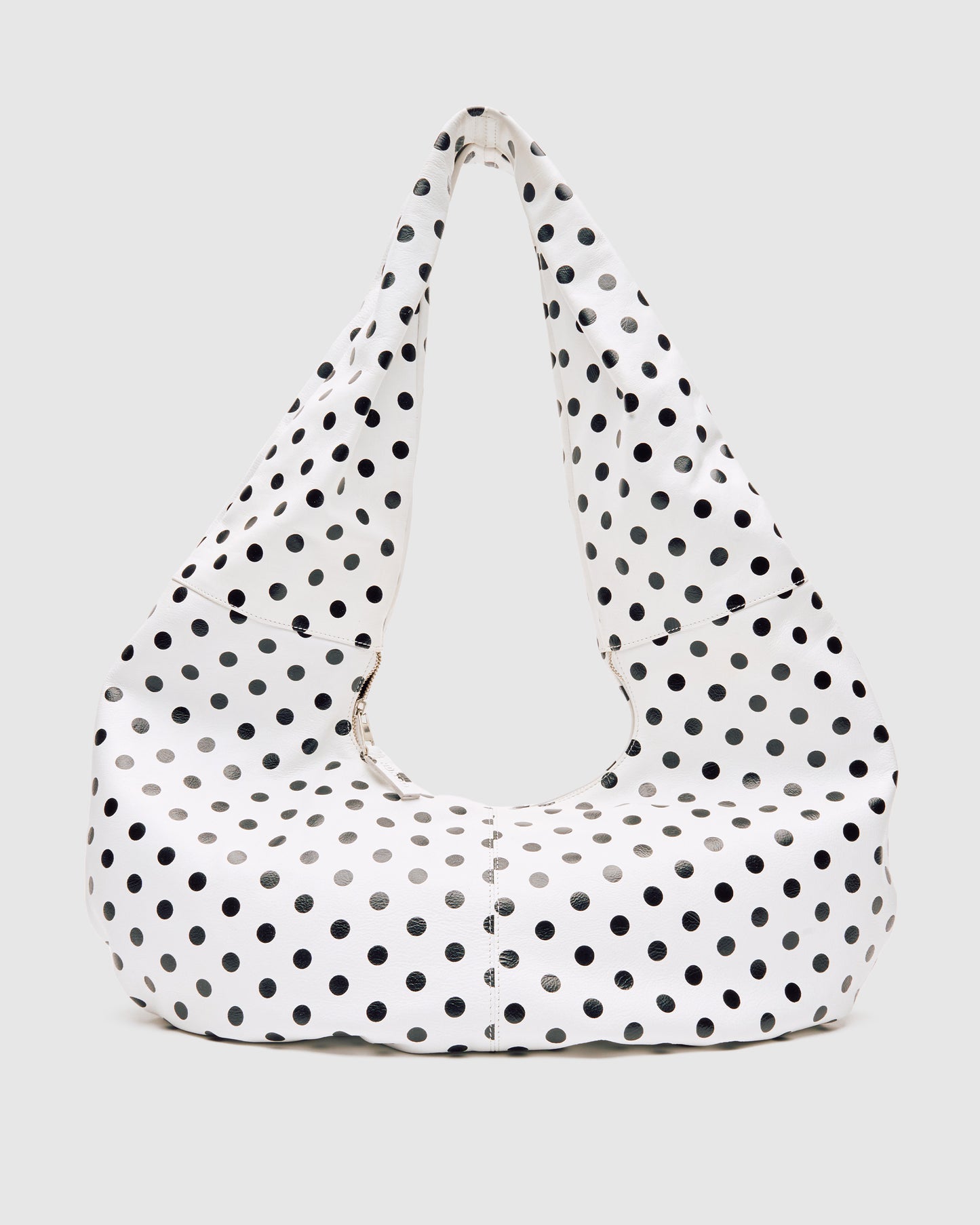 Núnoo Big Alma Draped Polka White/Black Maxi White/Black