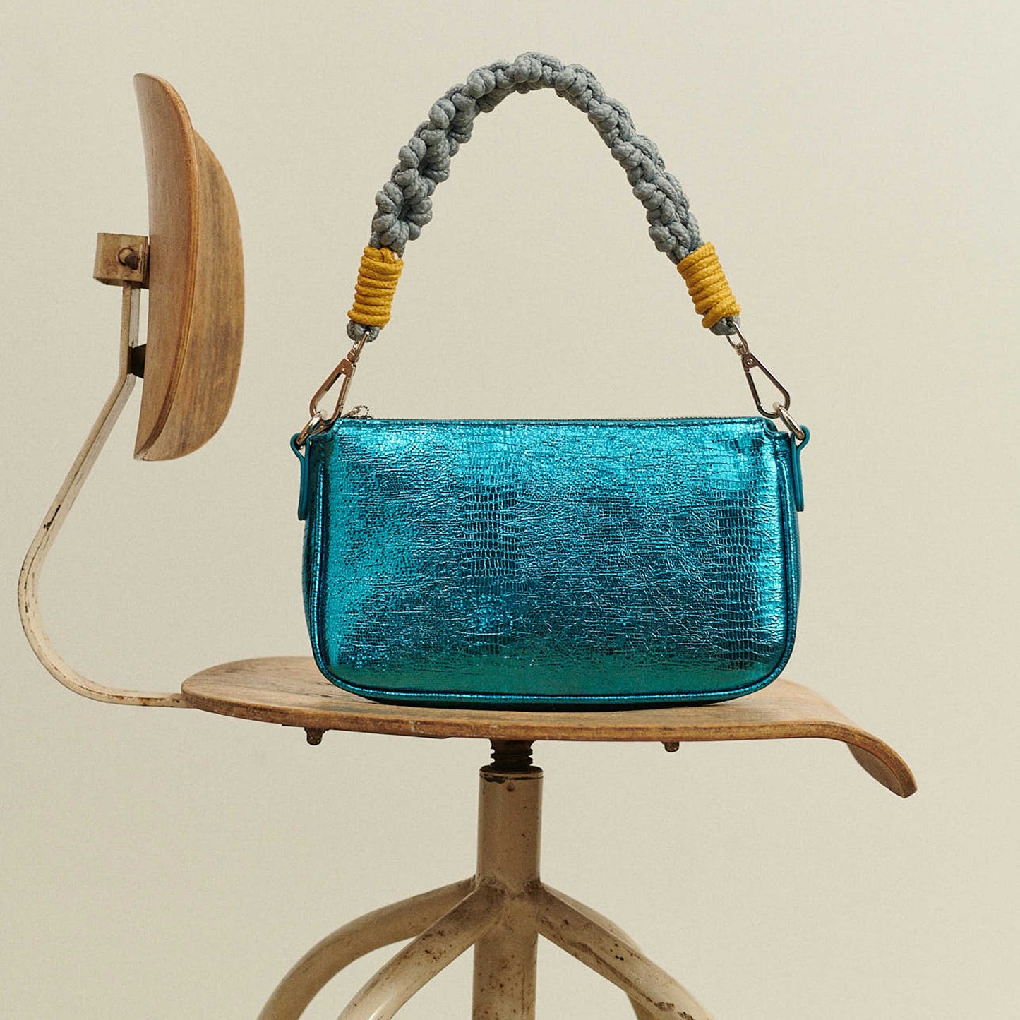 Núnoo Cami Rope Recycled cool Blue Shoulder bags Blue