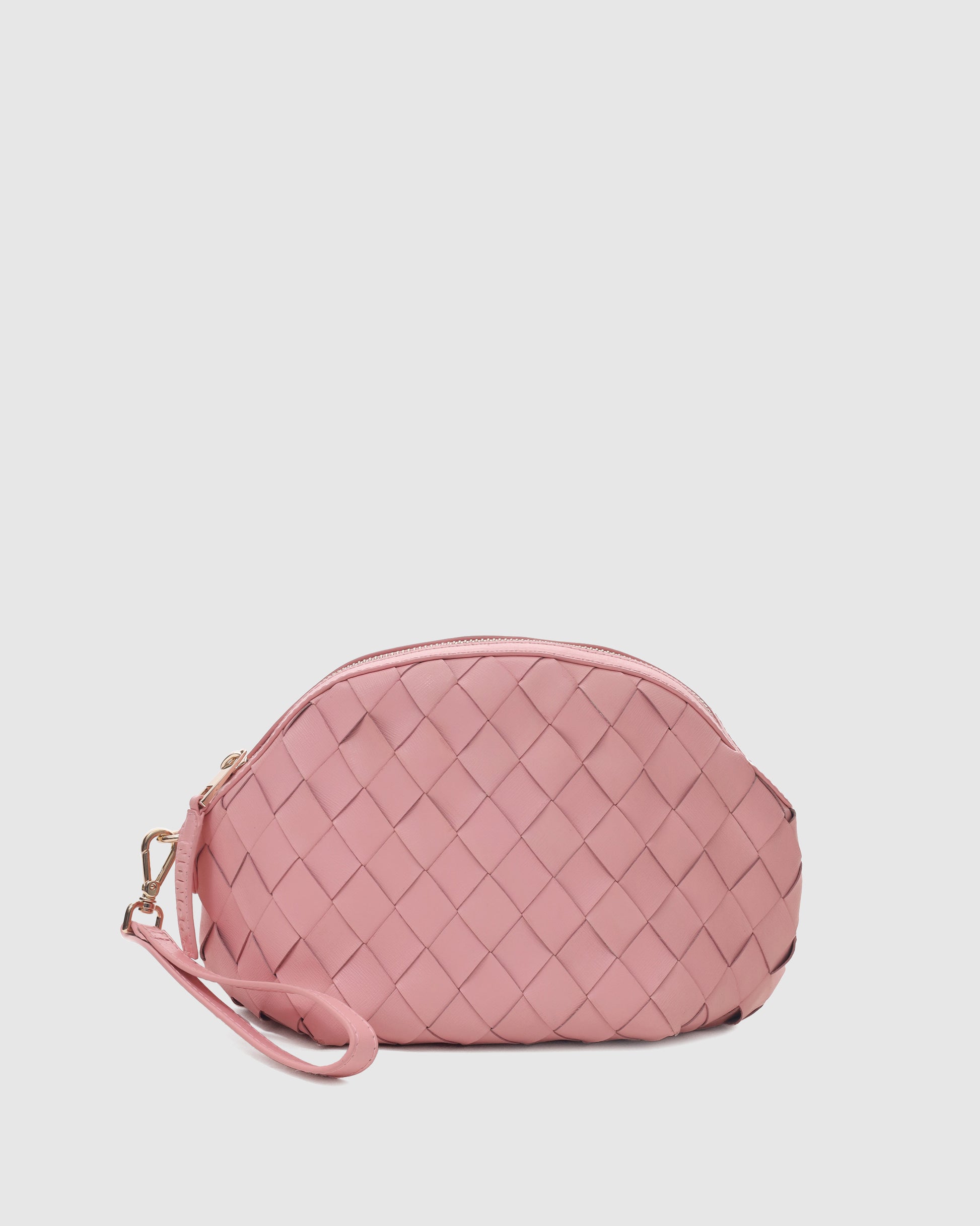 Núnoo Cara Braided Florence Quartz Pink w. Gold Small bag Quartz Pink