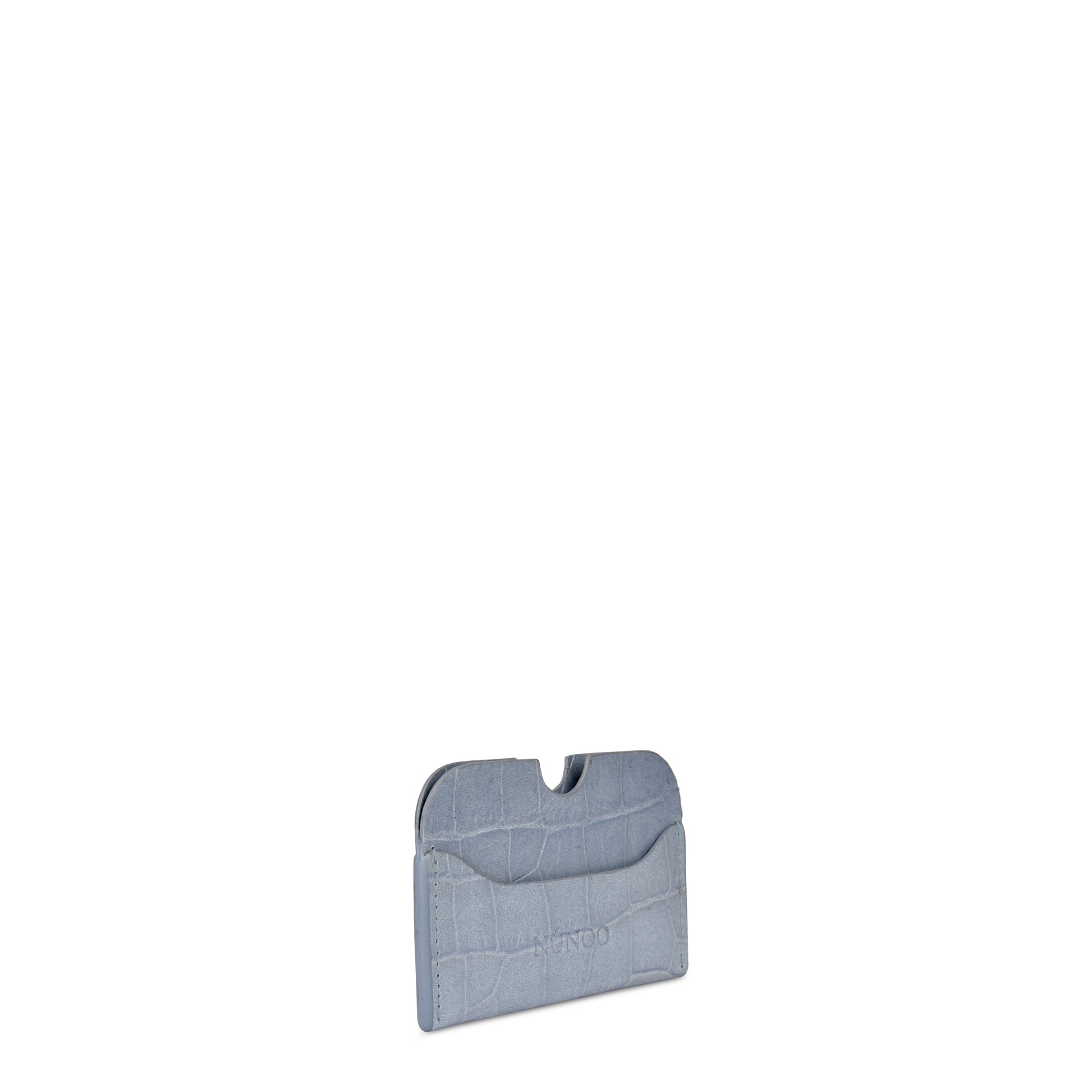 Núnoo Carla croco light blue Wallet Light blue