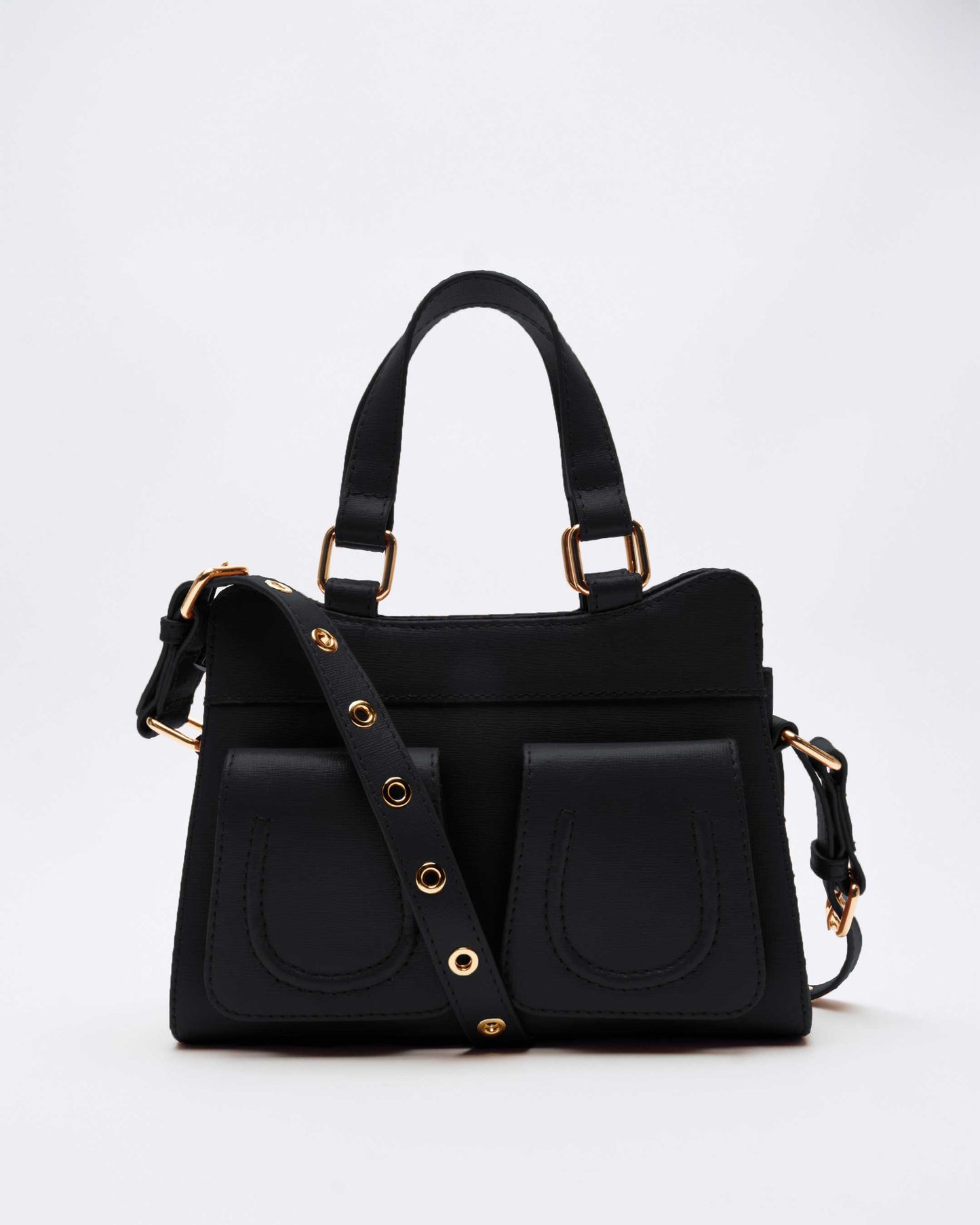 Núnoo Cher Florence Black w. Gold Large Black