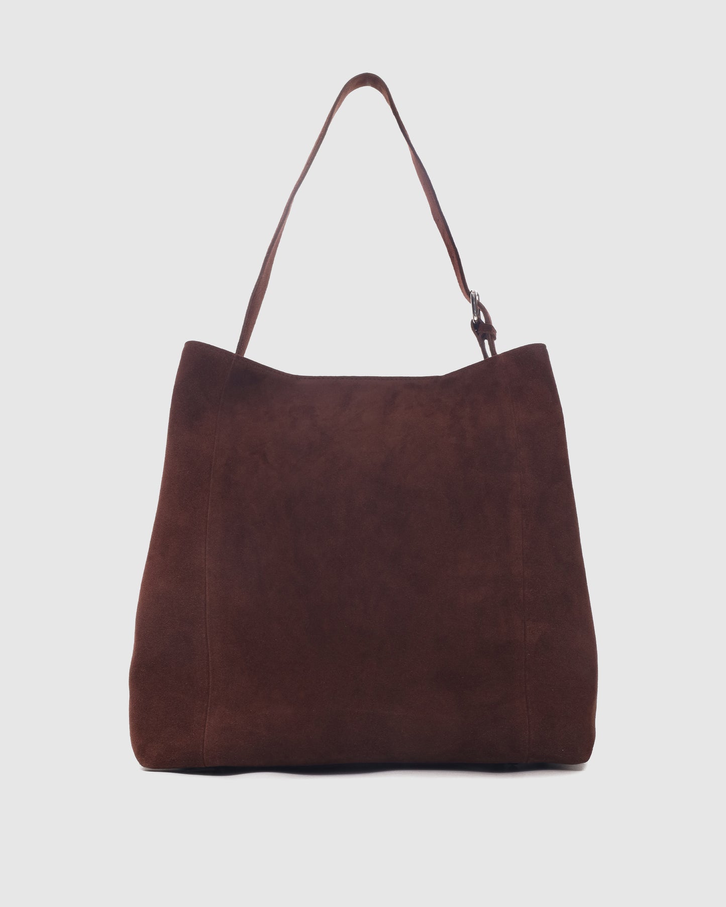 Núnoo Chiara Large Suede Cacao Large Cacao