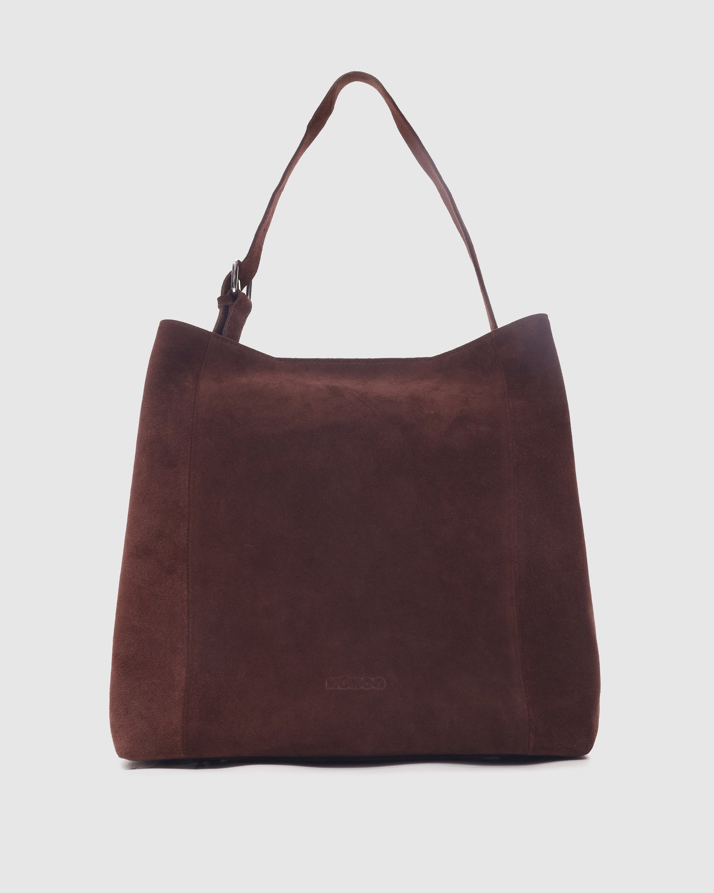 Núnoo Chiara Large Suede Cacao Large Cacao