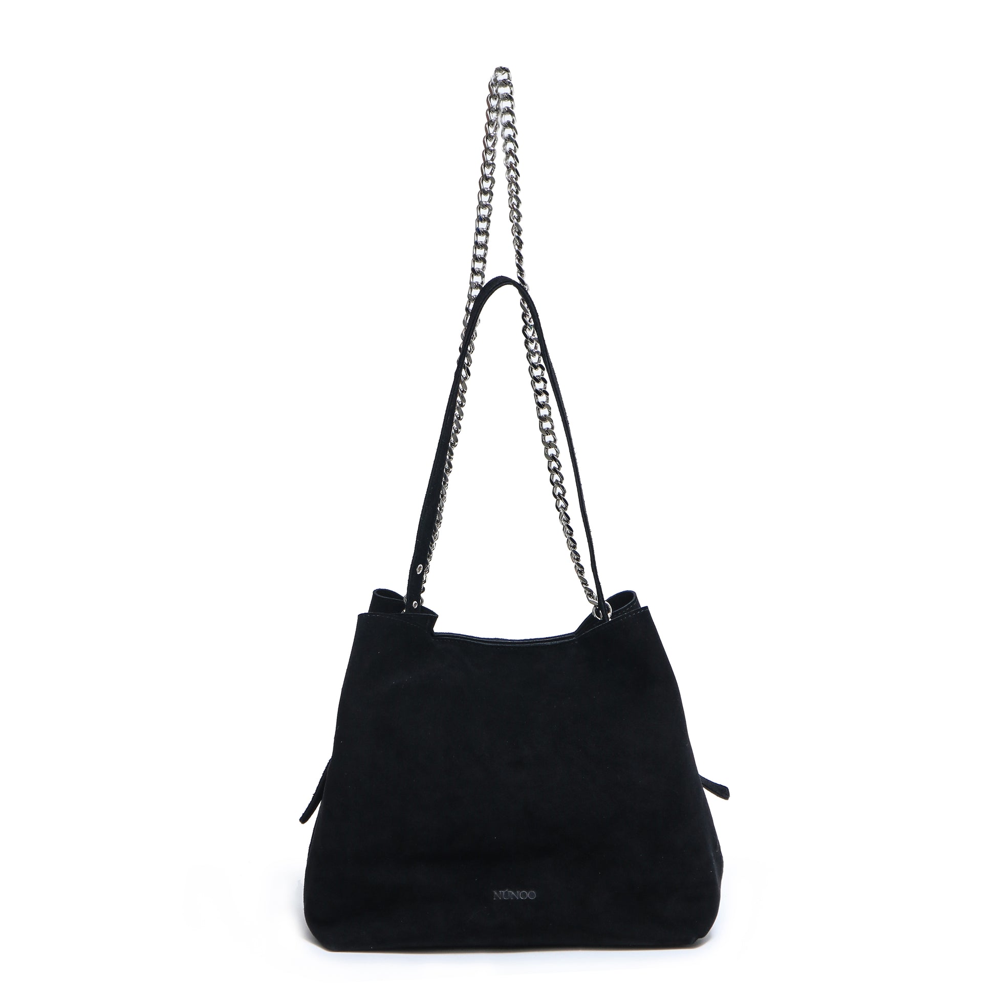 Núnoo Chiara new suede black Crossbody Black