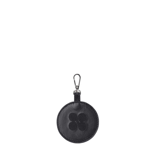 Núnoo Circle Logo Bagcharm Silky Black Accessories Black