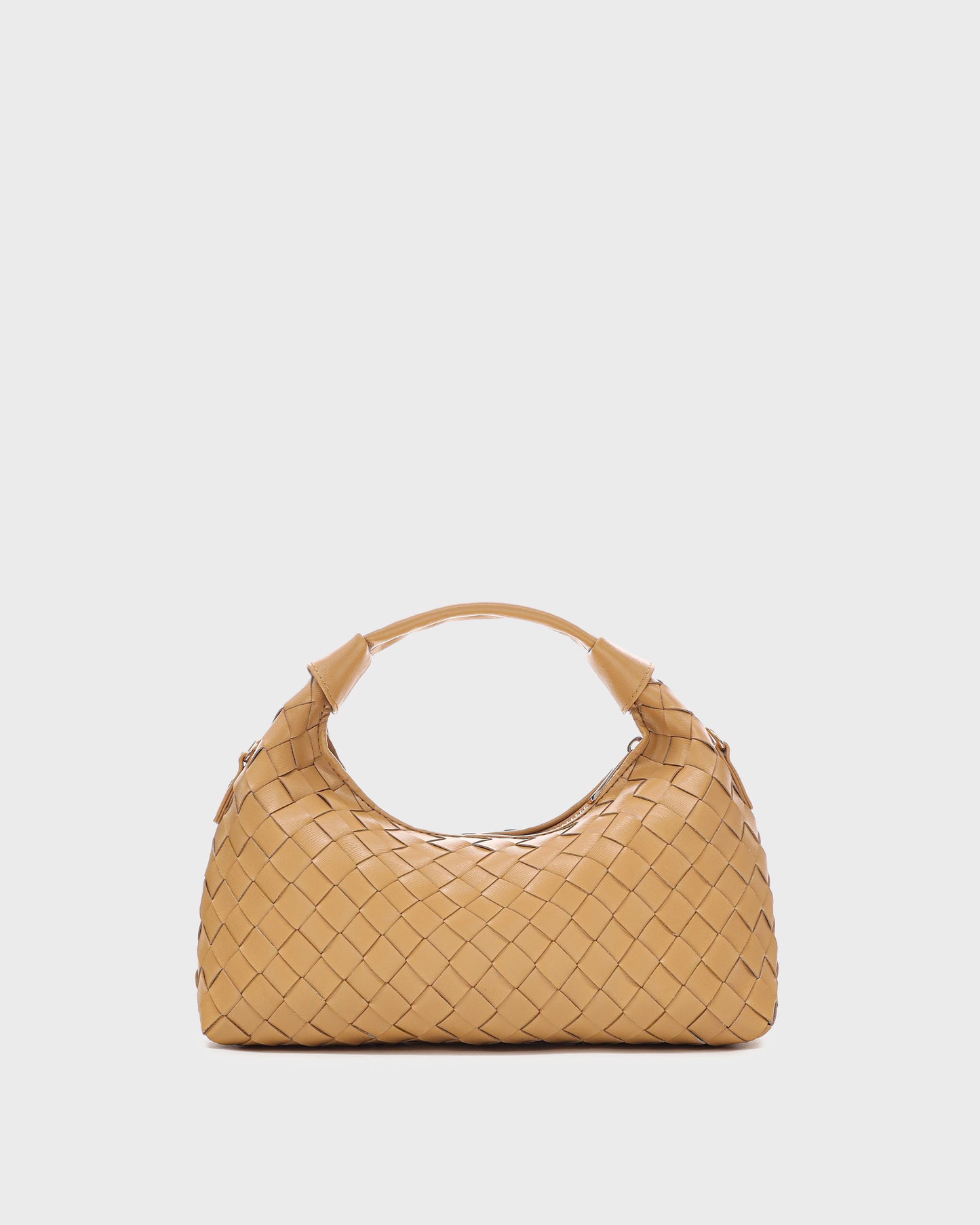Núnoo Dandy Braided Florence Camel w. Gold Medium Camel