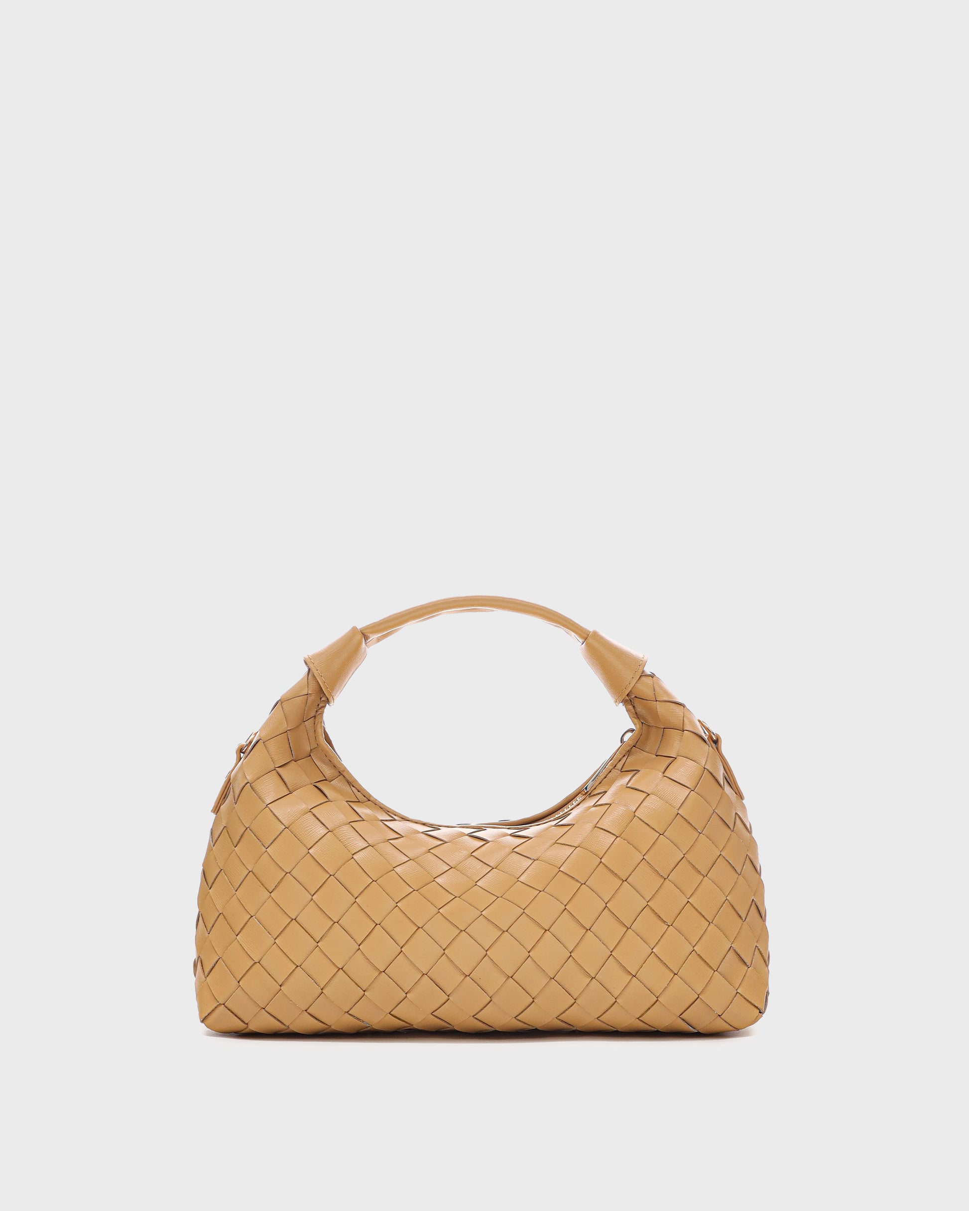 Núnoo Dandy Braided Florence Camel w. Gold Medium Camel