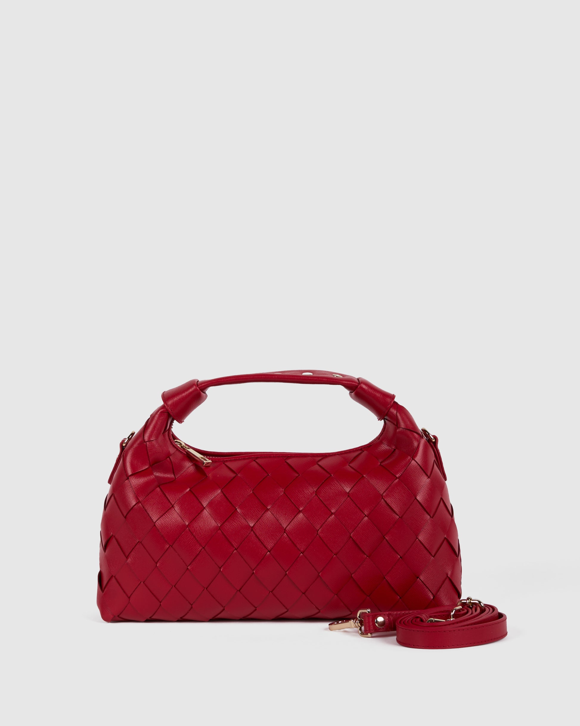 Núnoo Dandy Braided Florence Fiery Red w. Gold Medium Fiery Red