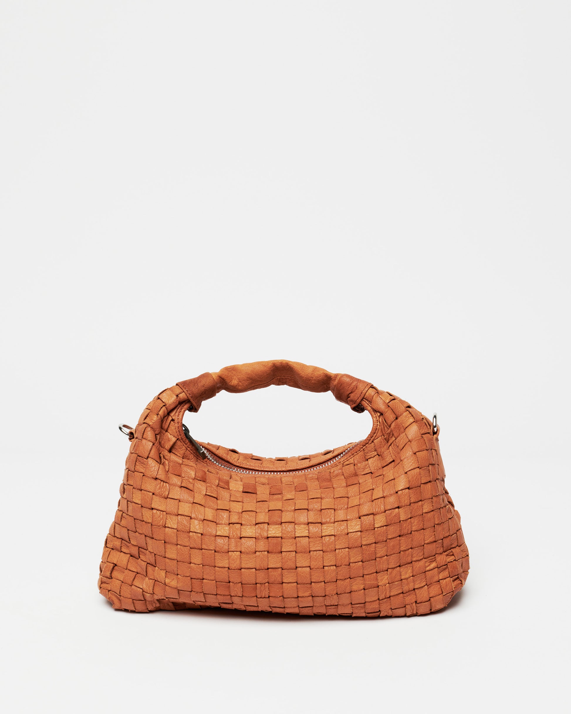 Núnoo Dandy Braided Washed Cognac Medium Cognac