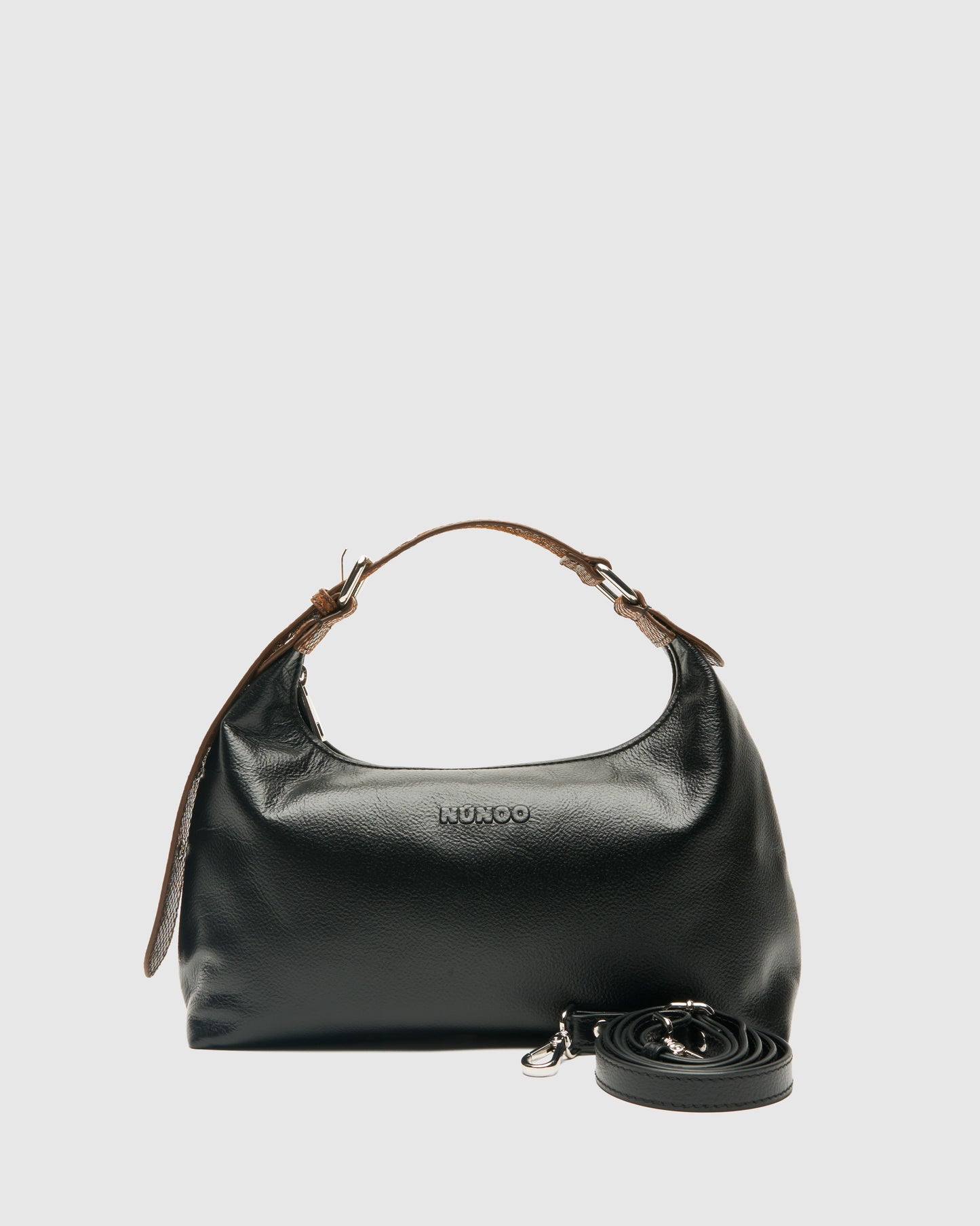 Núnoo Dandy Buckle Jungle Black Cacao Medium