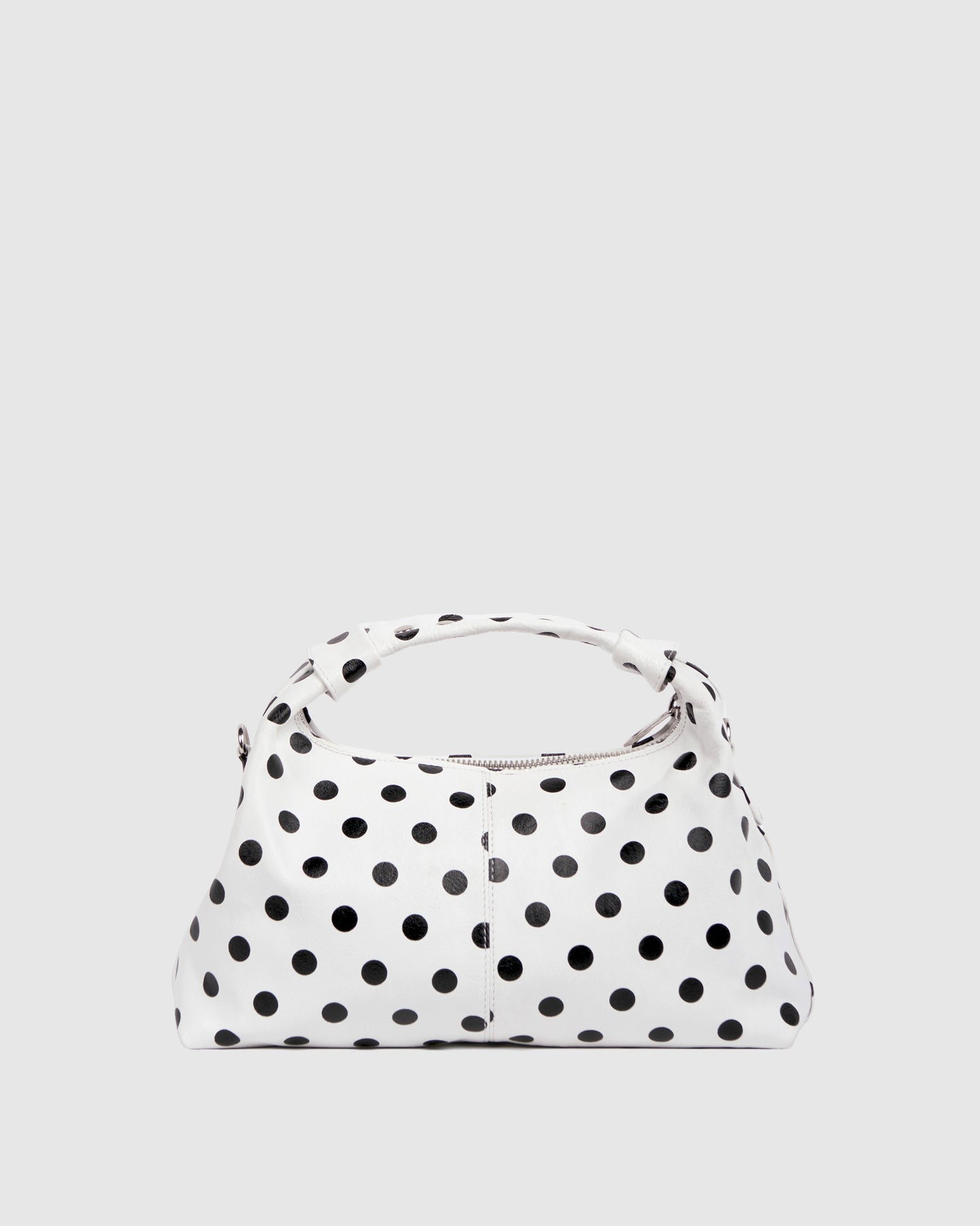Núnoo Dandy Buckle Polka White/Black Medium White/Black