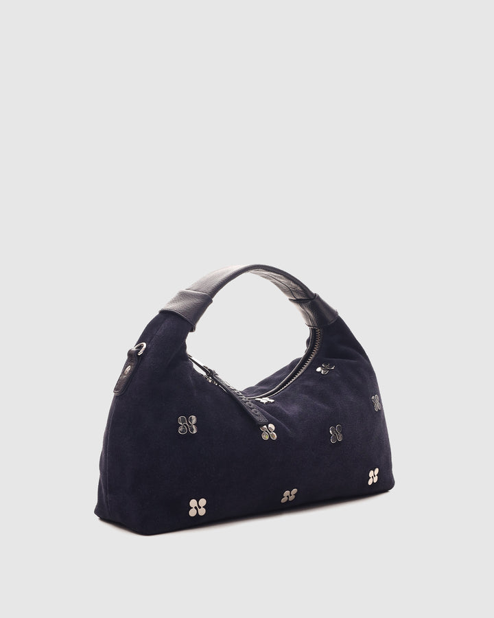 Núnoo Dandy Icon Rivet Suede Midnight Blue Medium Midnight Blue