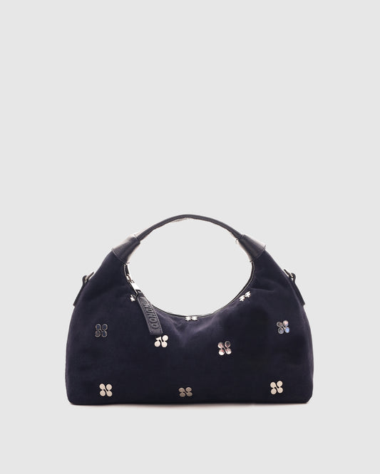 Núnoo Dandy Icon Rivet Suede Midnight Blue Medium Midnight Blue