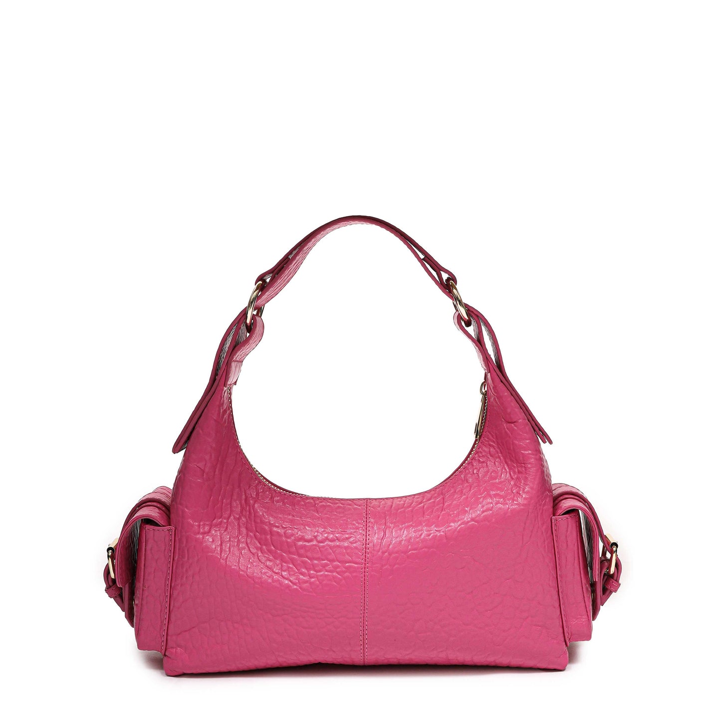 Núnoo Dandy Pocket New Zealand Pink w. Gold Shoulder bags Pink